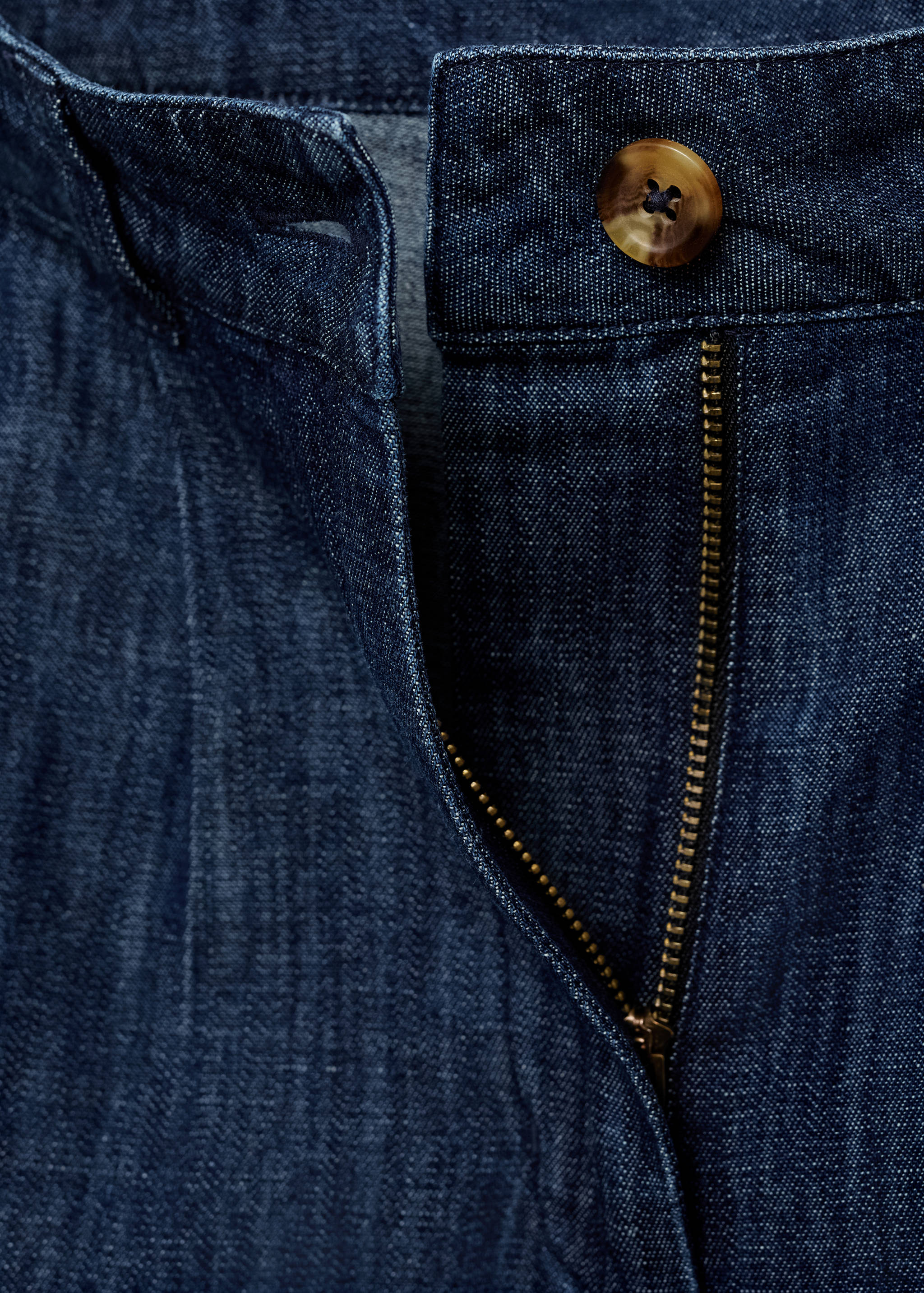 Bermuda en jean droit rinse wash - Détail de l'article 8