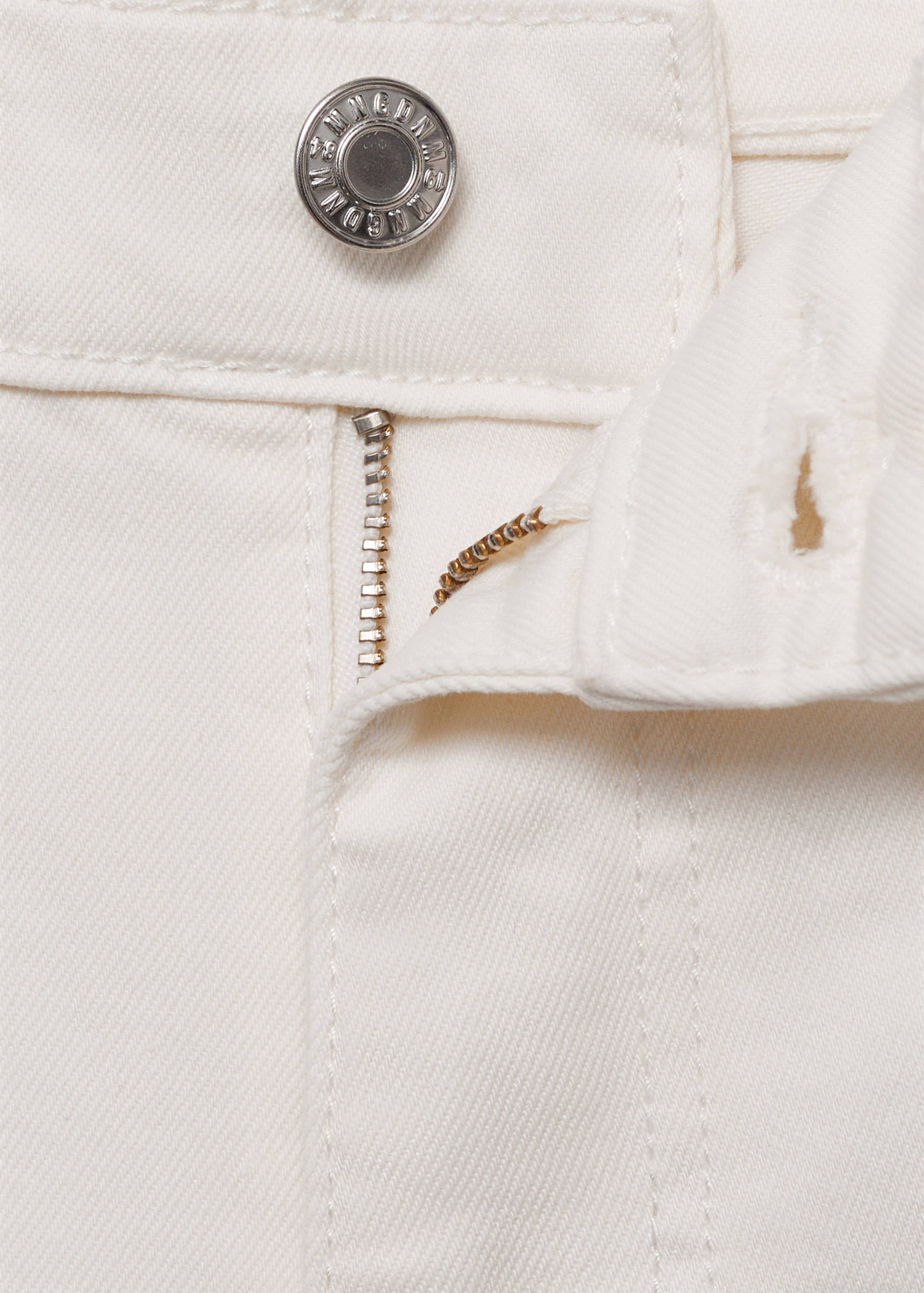 High-waisted wideleg jeans - Details of the article 0