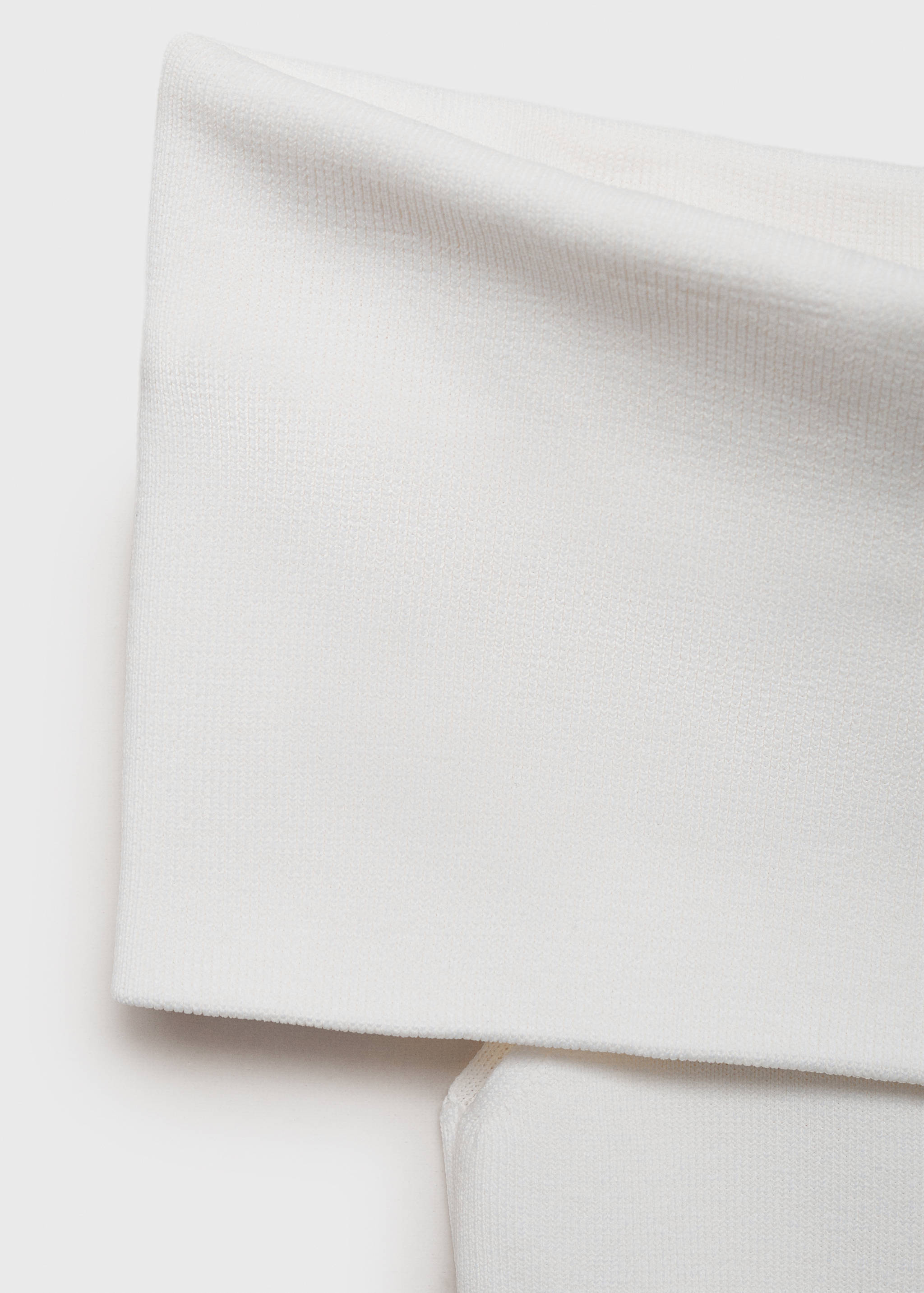 Strapless knitted top - Details of the article 8