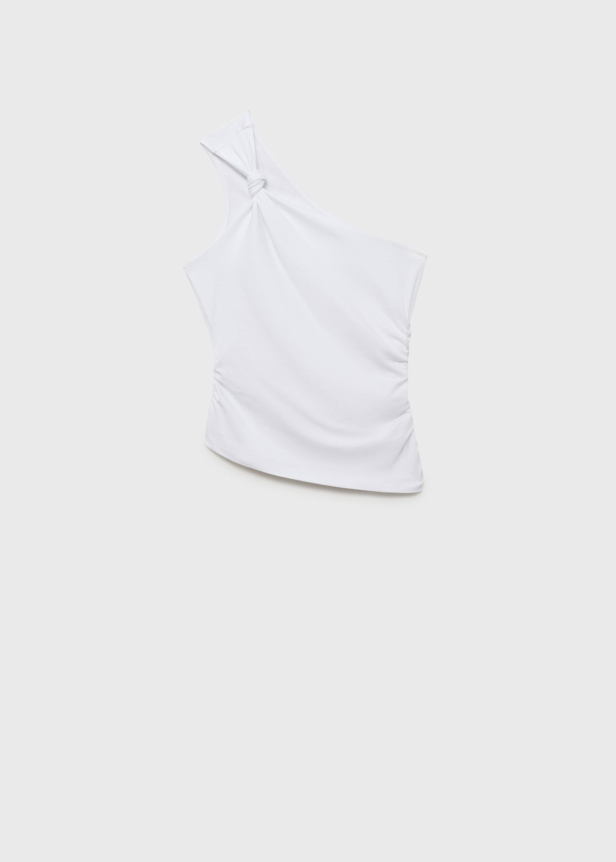 Asymmetrical top with knot detail - Article without model