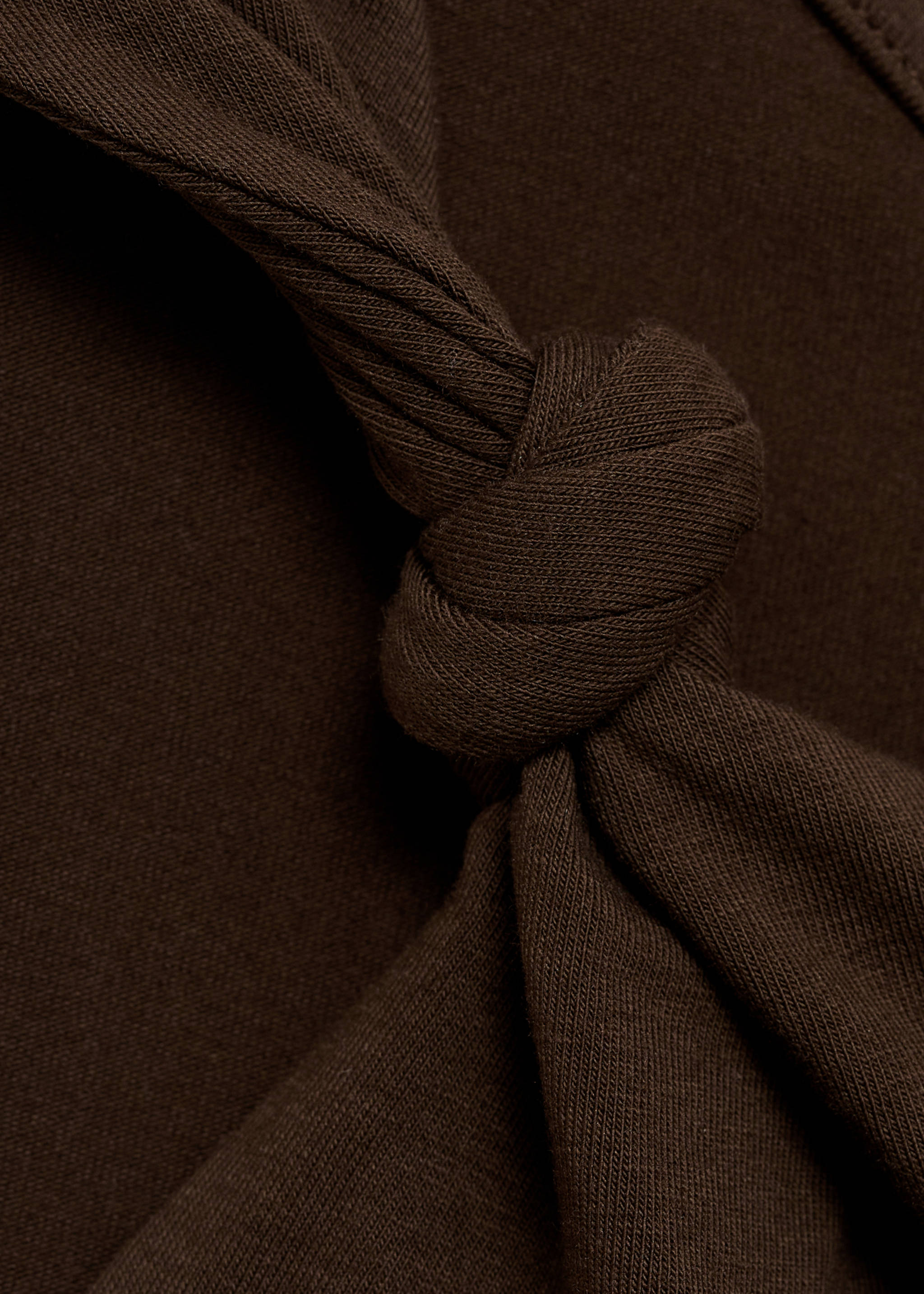 Asymmetrical top with knot detail - Details of the article 8