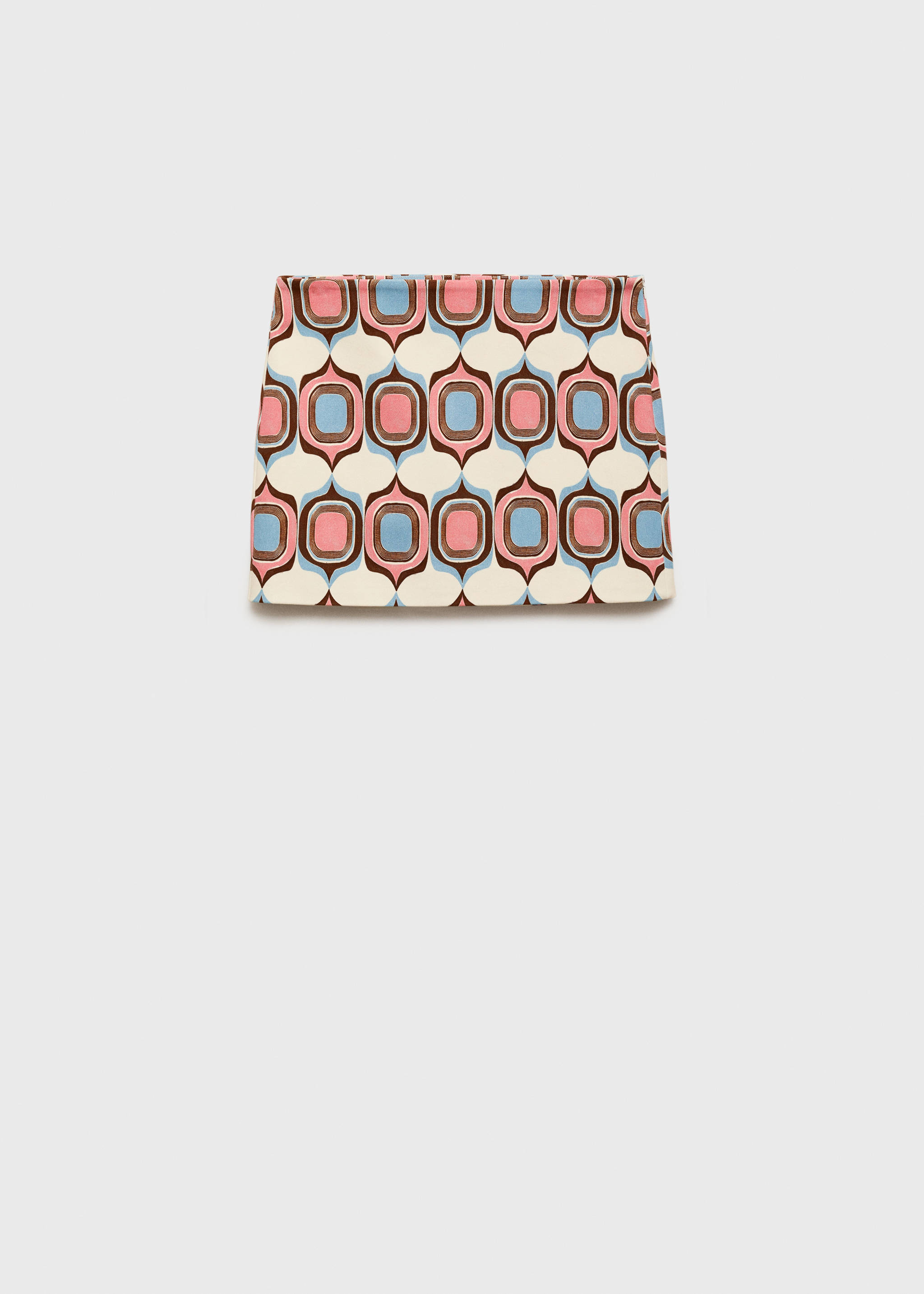 Falda corta estampada - Artículo sin modelo
