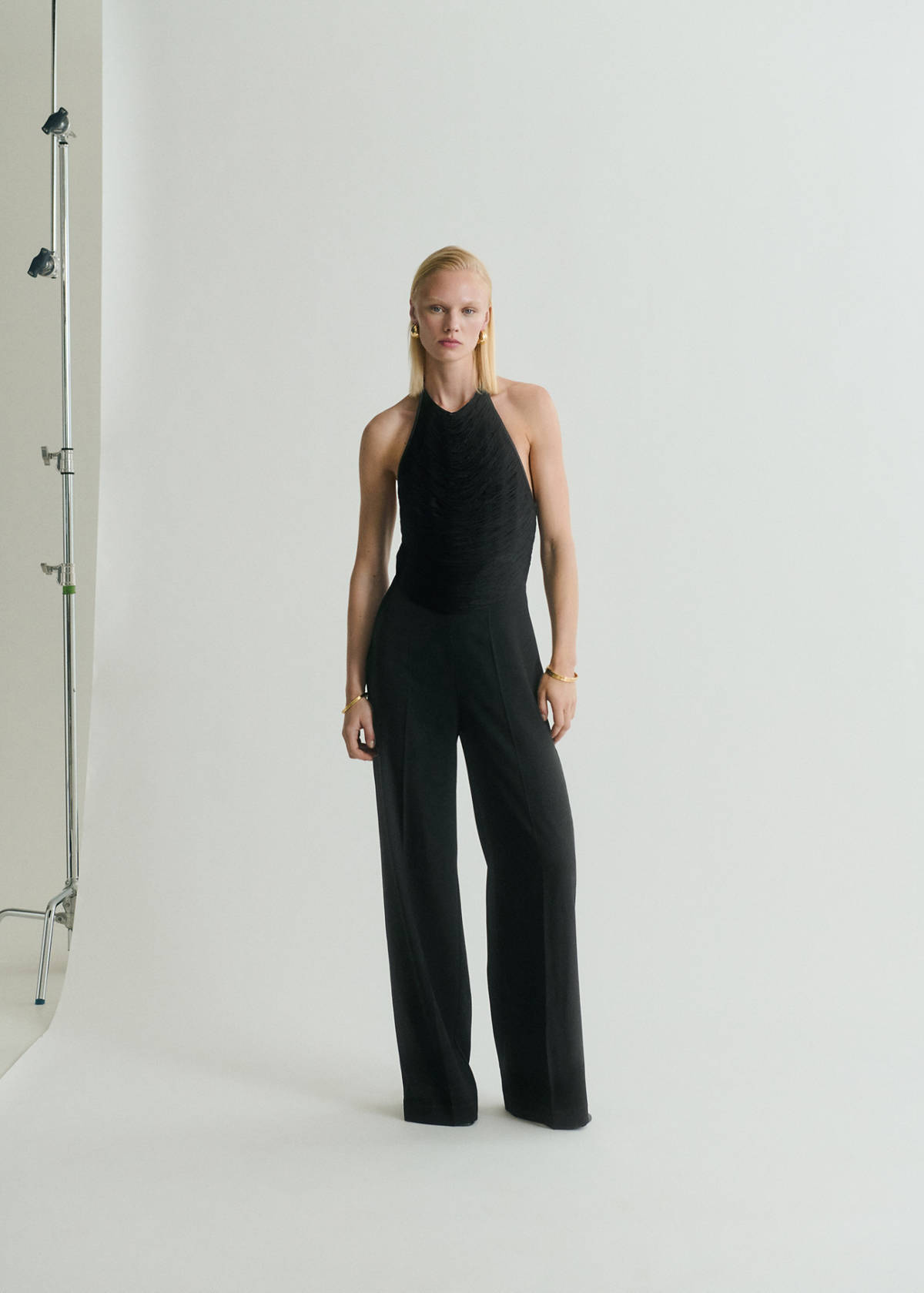 Halter neck jumpsuit