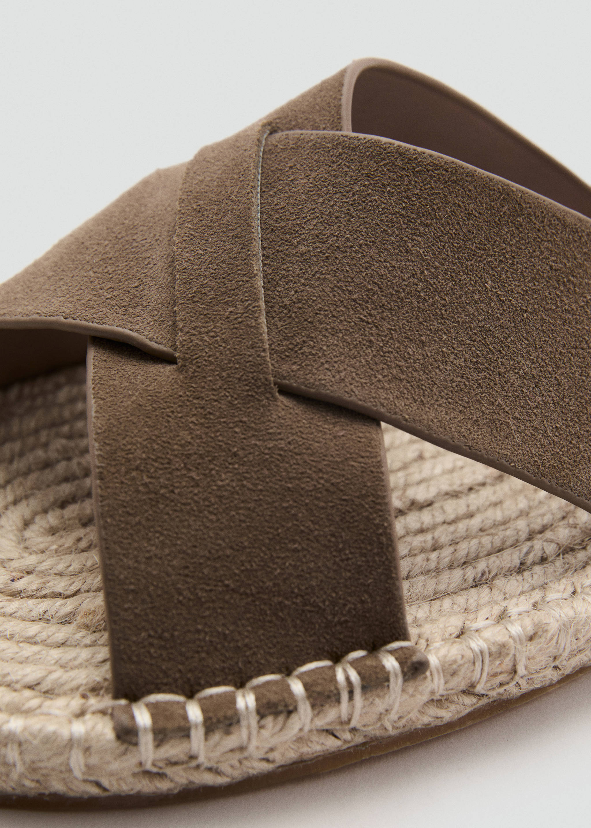 Nappaleder-Sandale mit überkreuzten Riemen - Detail des Artikels 3