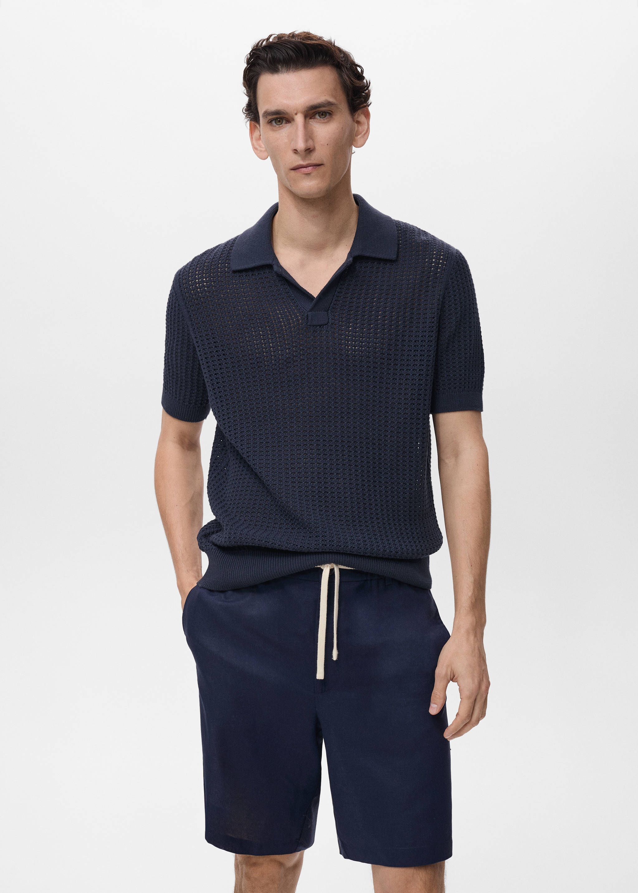 Polo punt cotó calat - Pla mig