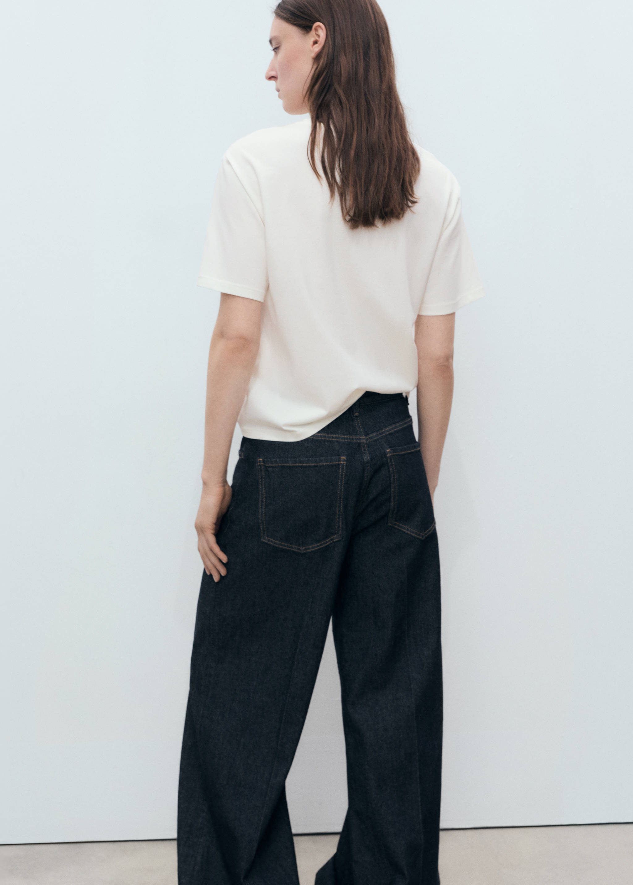 Camiseta algodón bordado - Reverso del artículo