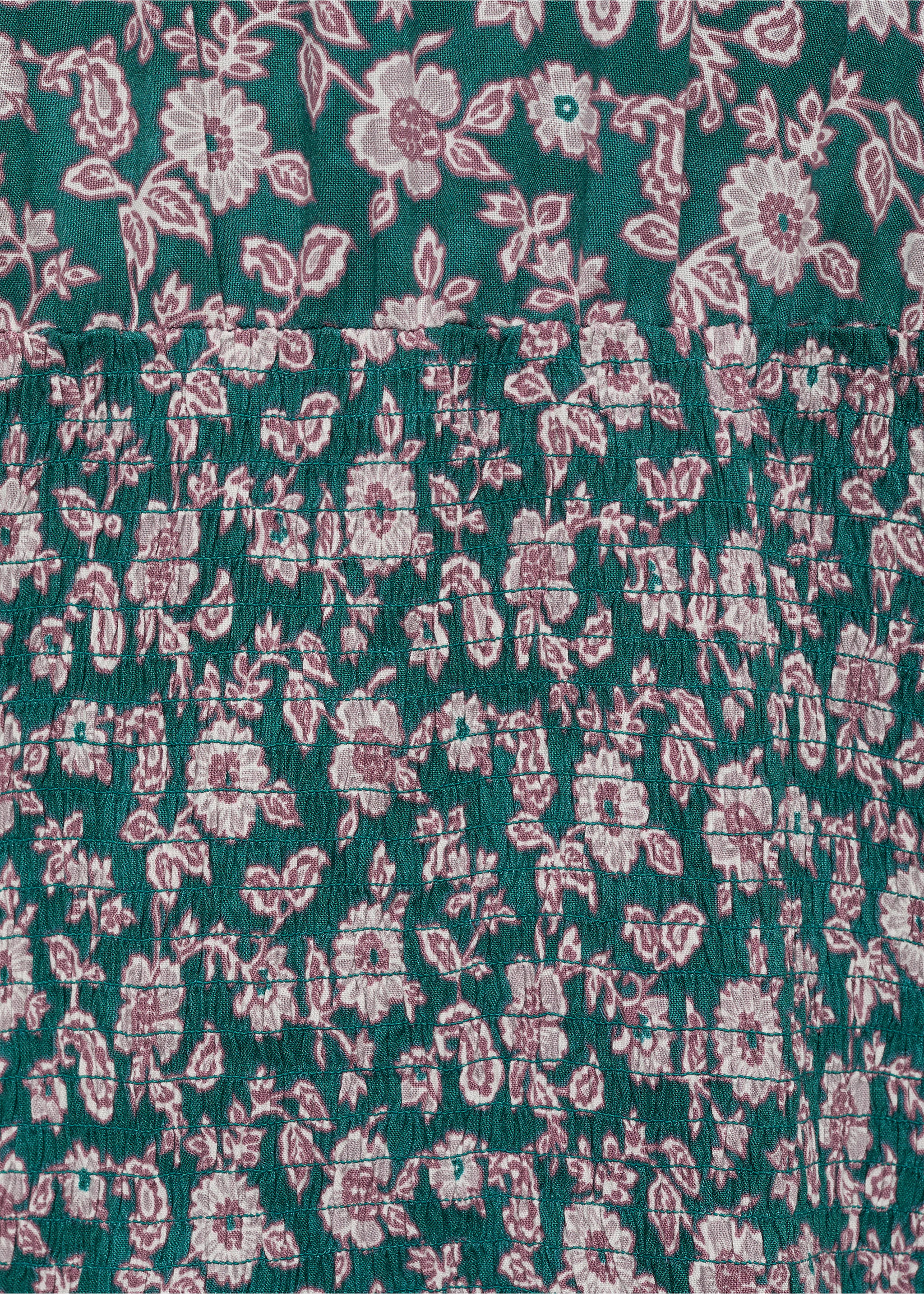 Robe froncée imprimée lettres - Détail de l'article 8, Bleu marine foncé. Ref: 87060261-00.