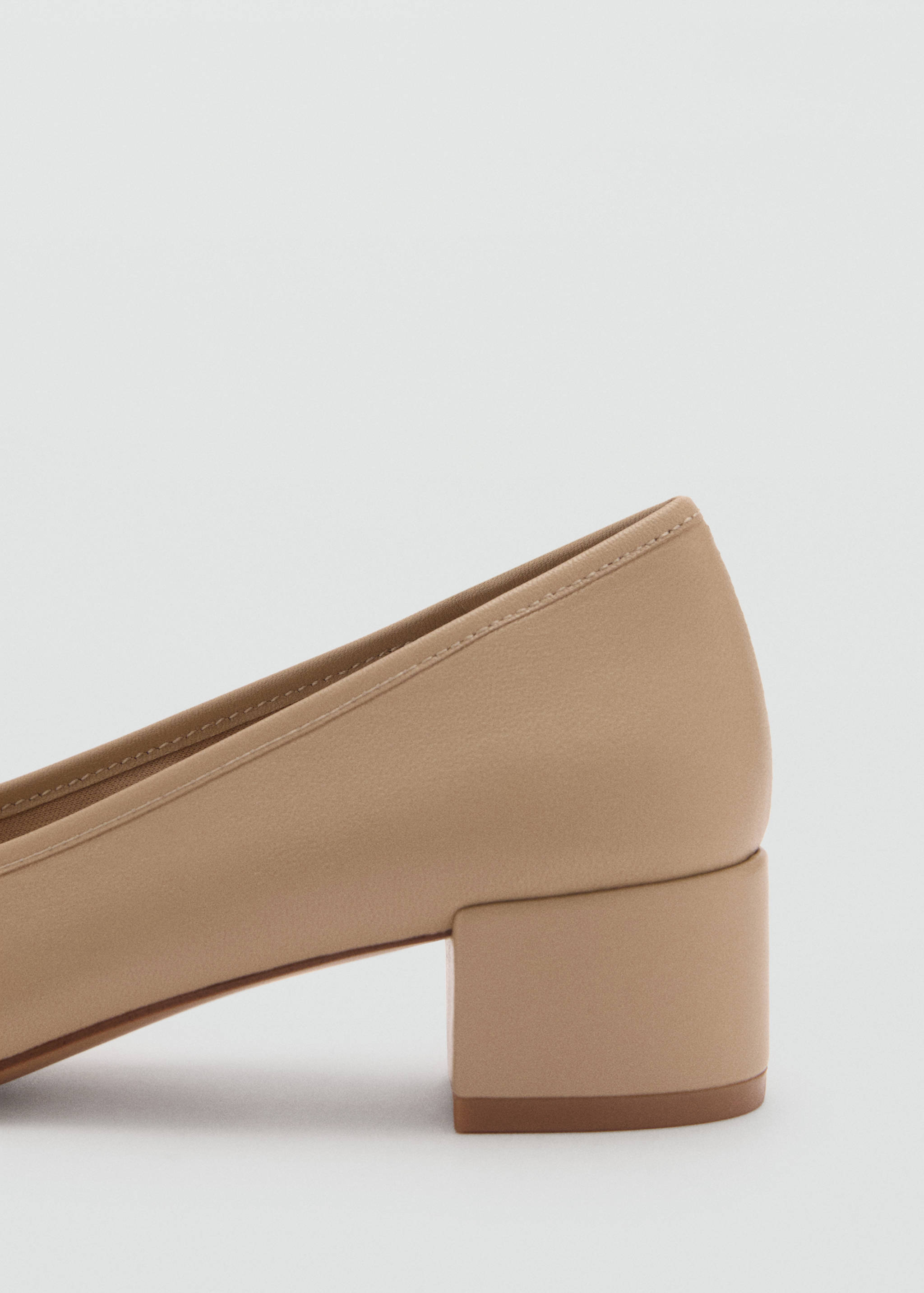Ballerines talon cuir nœud - Détail de l'article 1
