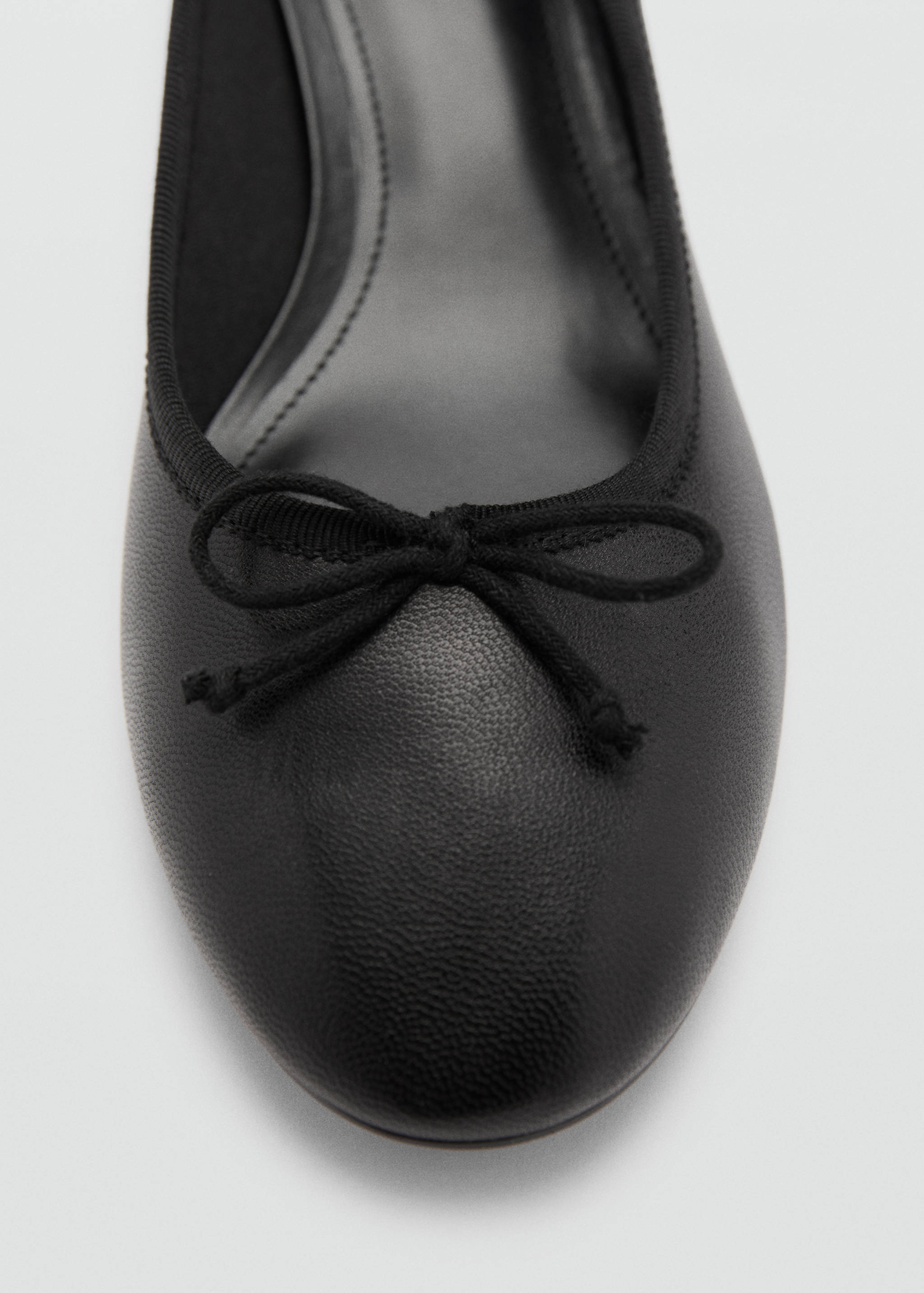 Ballerines talon cuir nœud - Détail de l'article 2