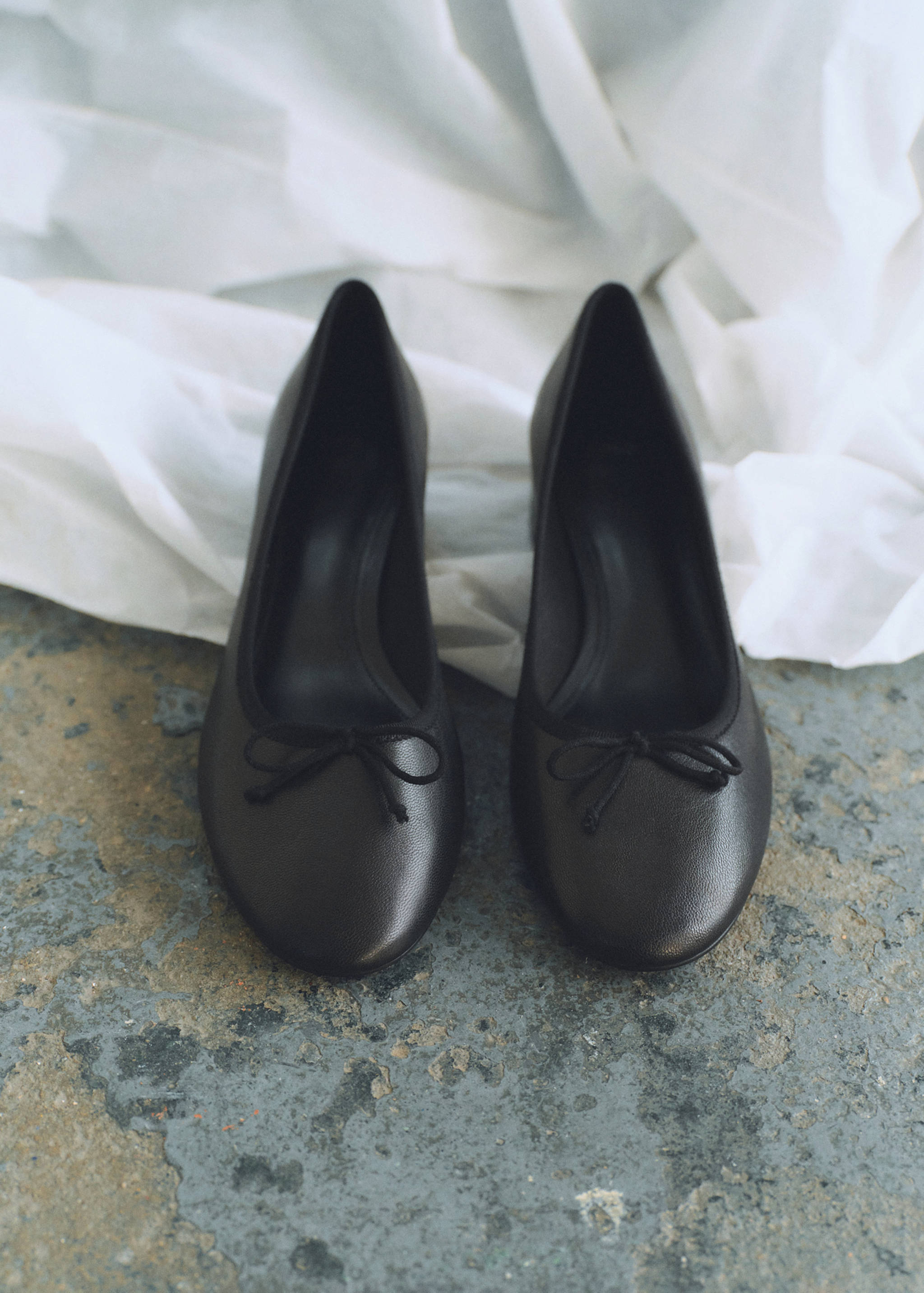 Ballerines talon cuir nœud - Détail de l'article 9