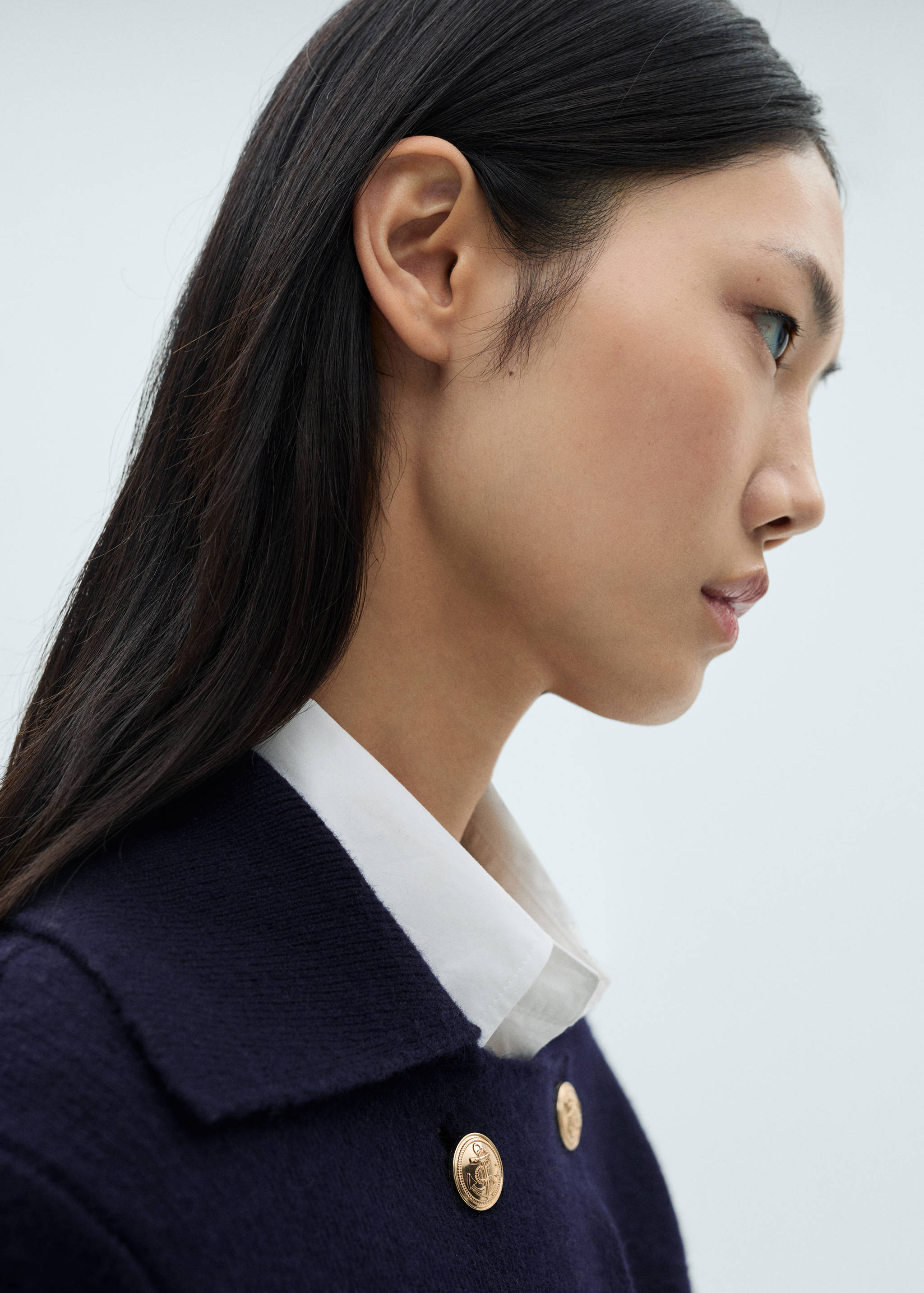 Double-breasted wool jacket - Details of the article 6