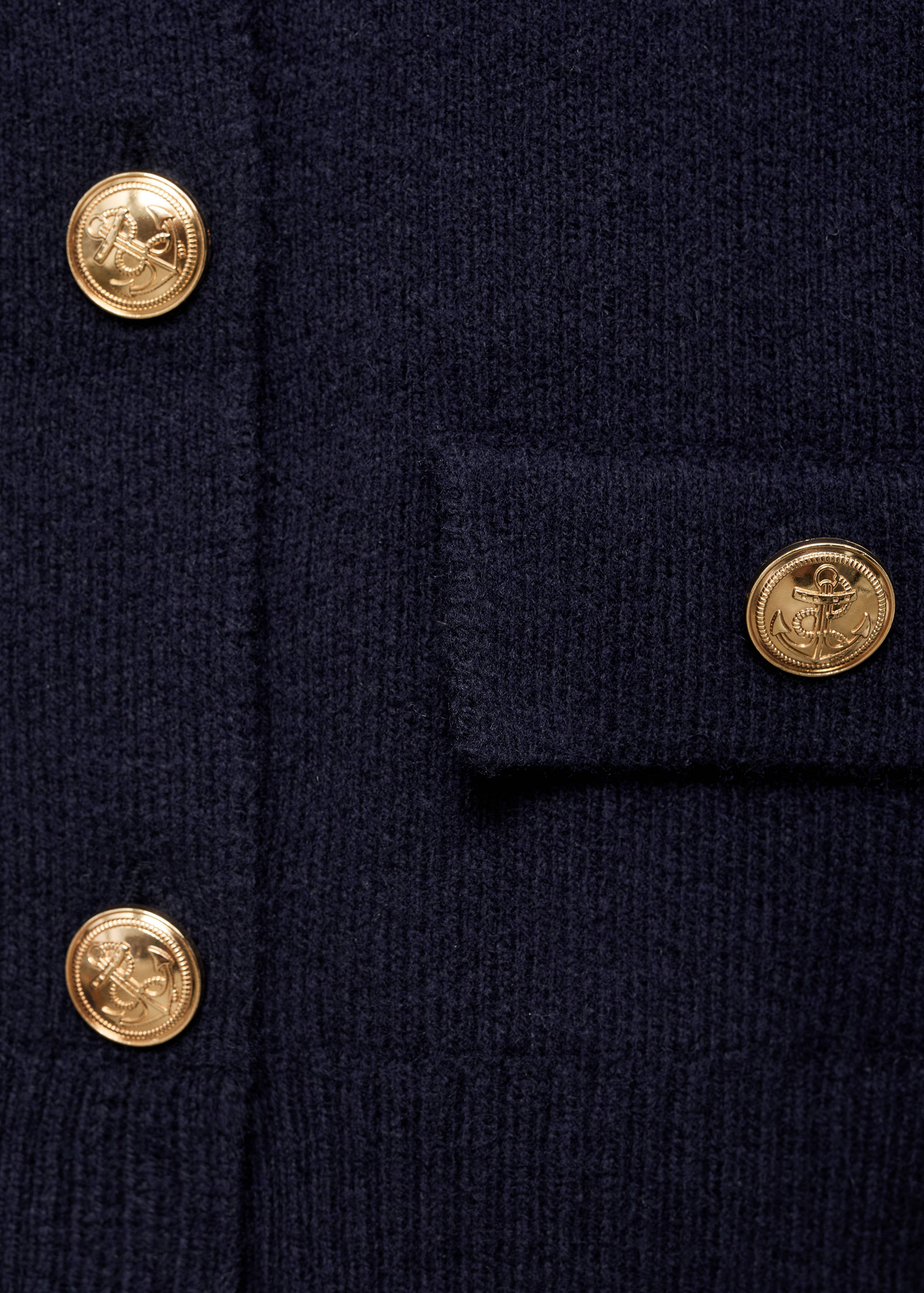 Double-breasted wool jacket - Details of the article 8