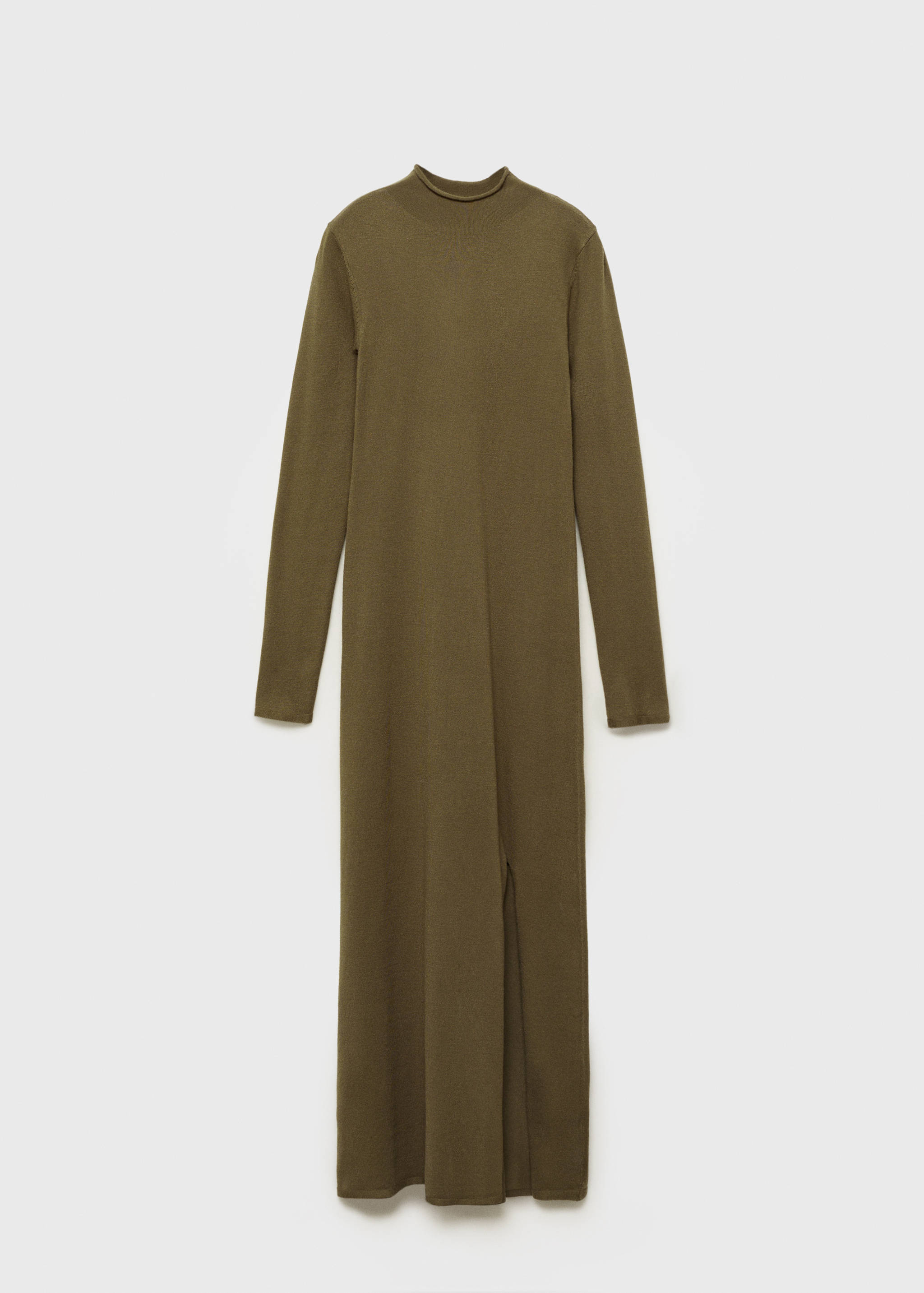 Side slit knit dress - Article without model