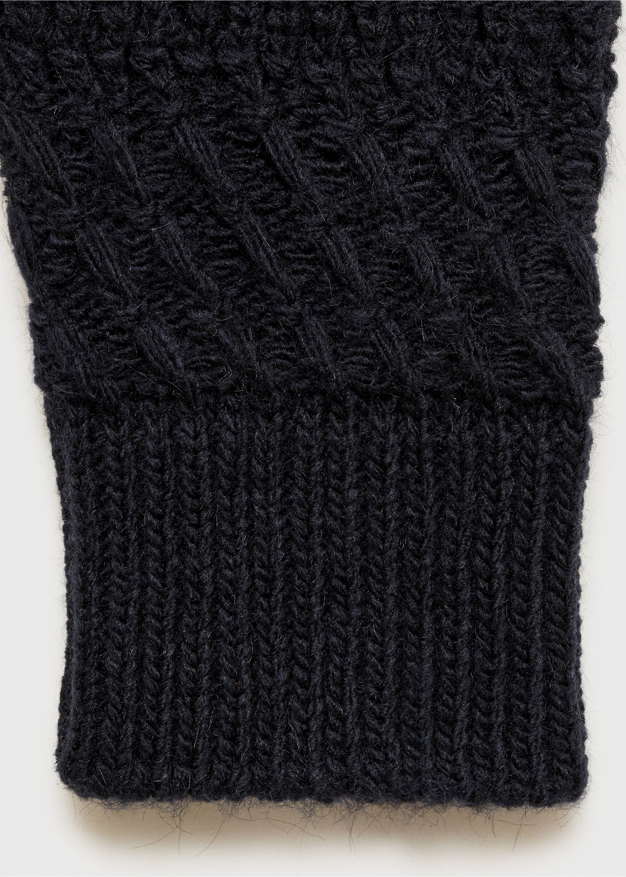 Jersei punt calat - Detall de l'article 0, Blau marí fosc. Ref: 87060452-00.