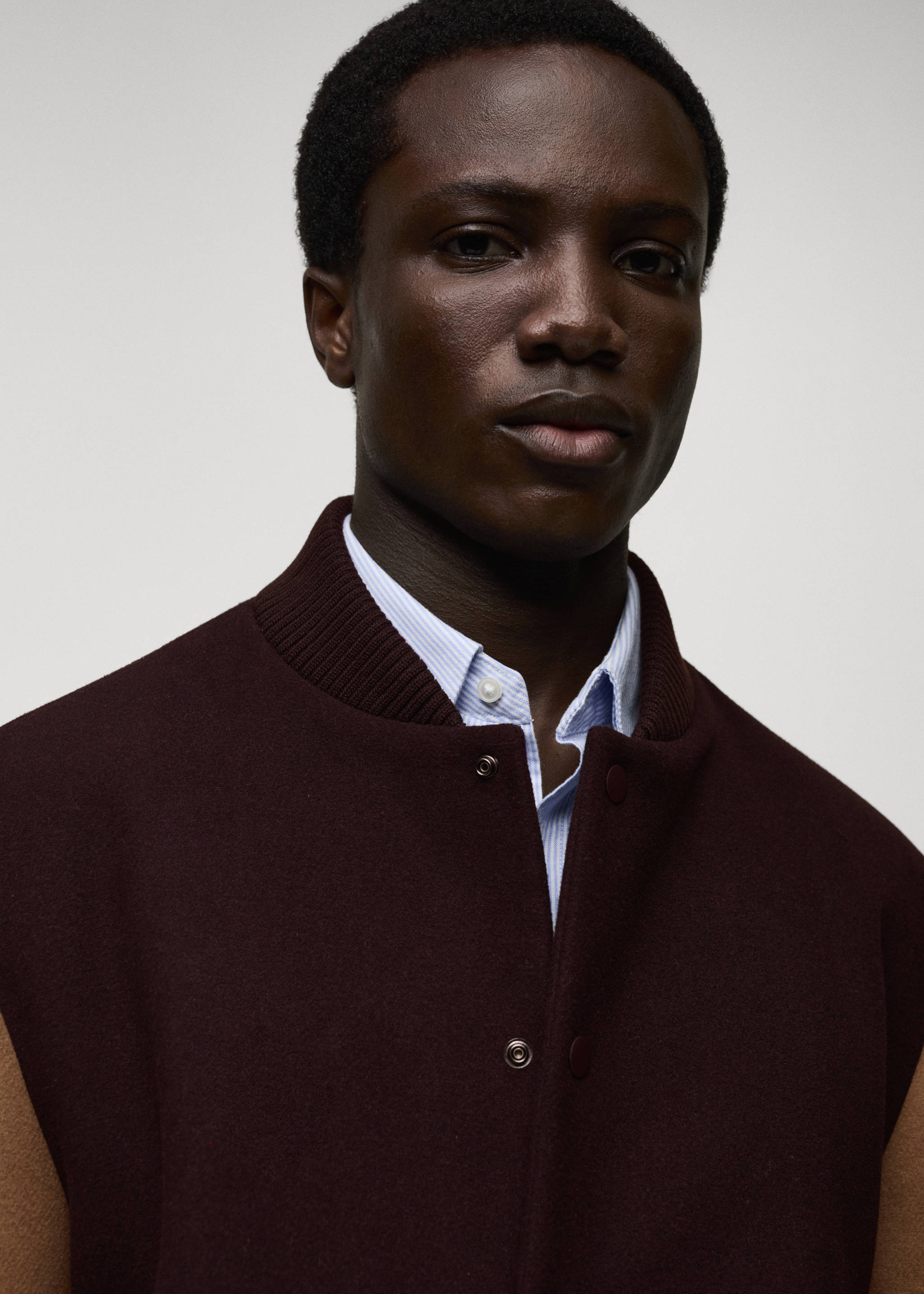 Blouson bomber bicolore - Détail de l'article 1