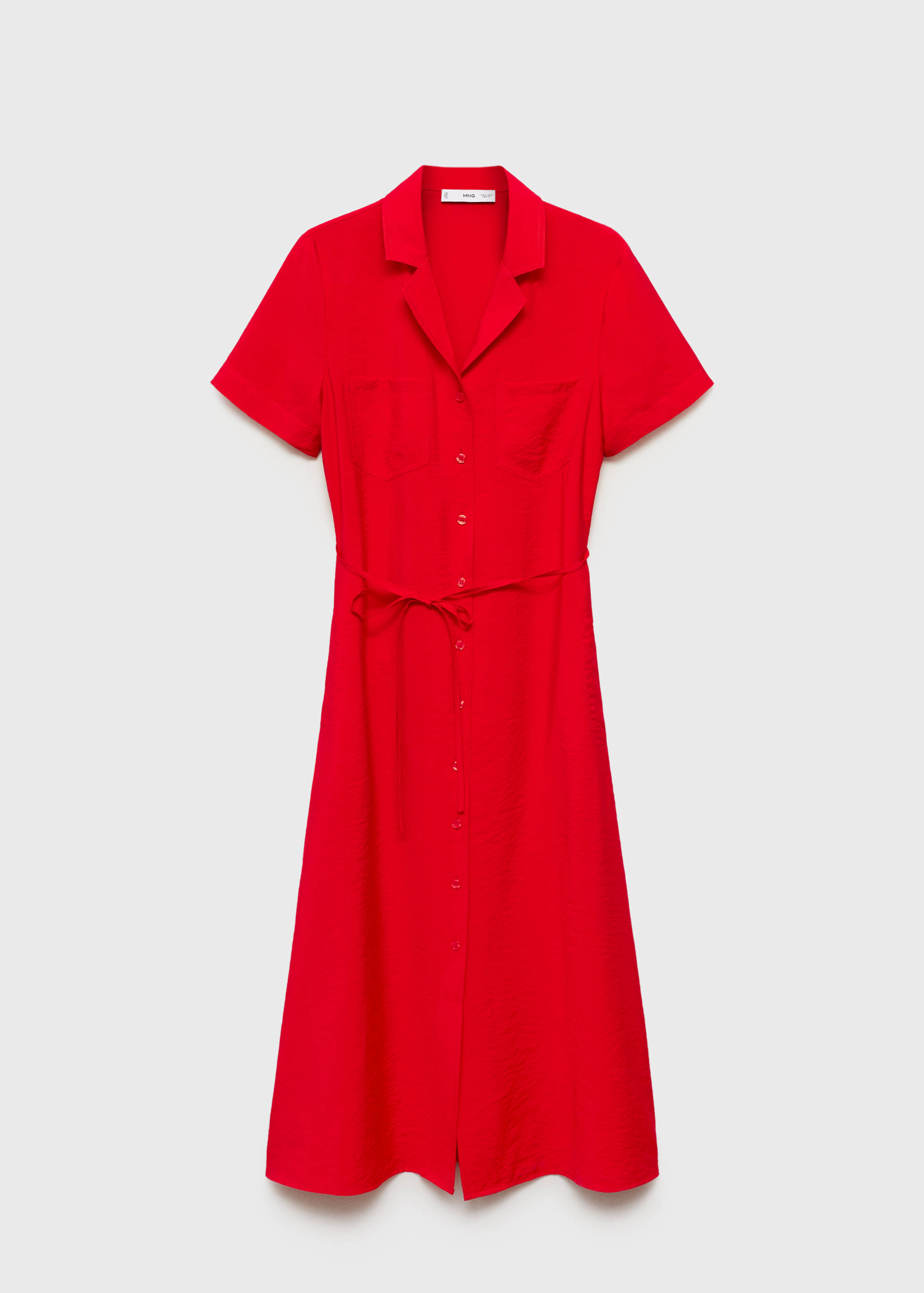 Pockets shirt dress - Article without model