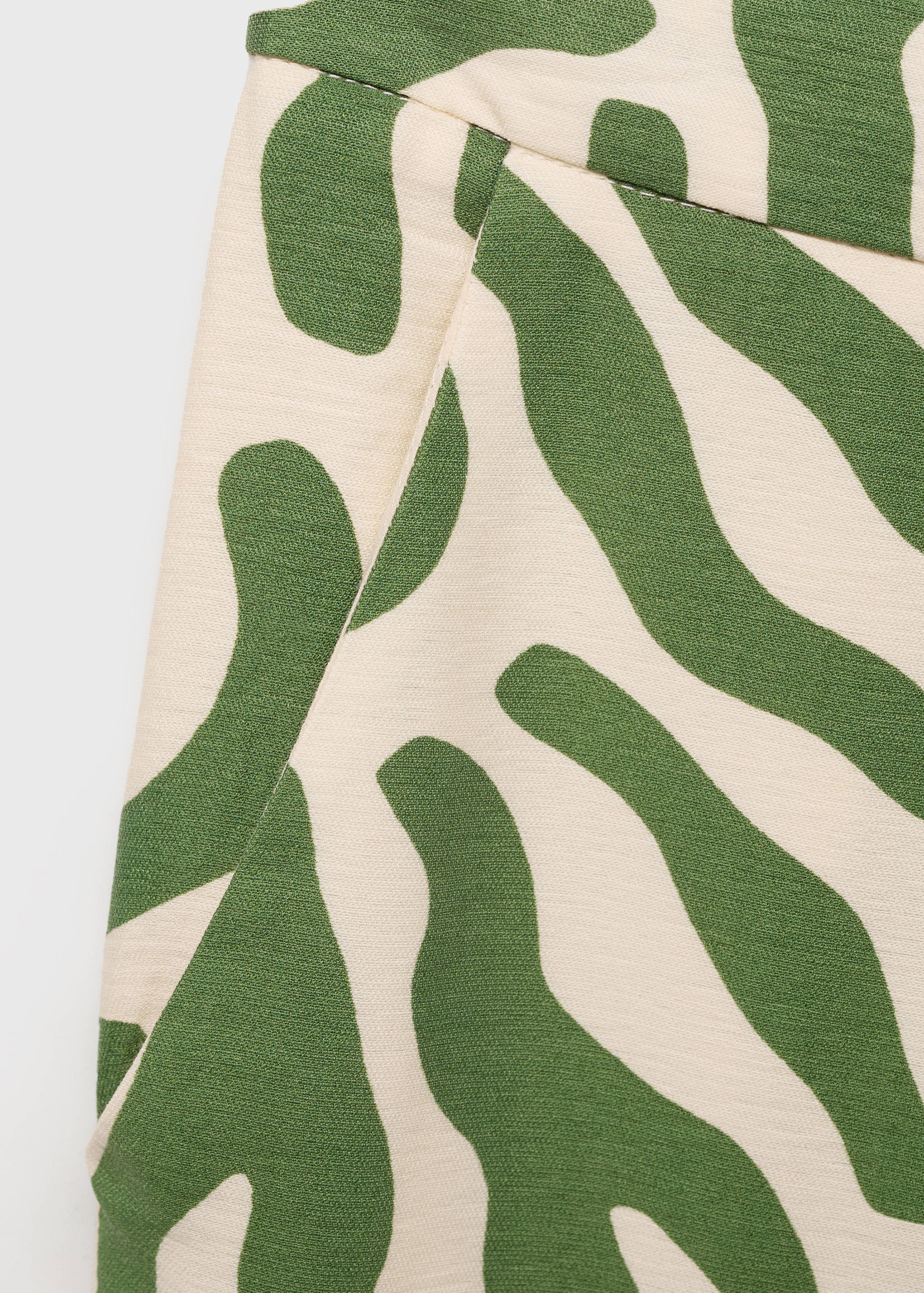 Printed straight pants - Details of the article 8
