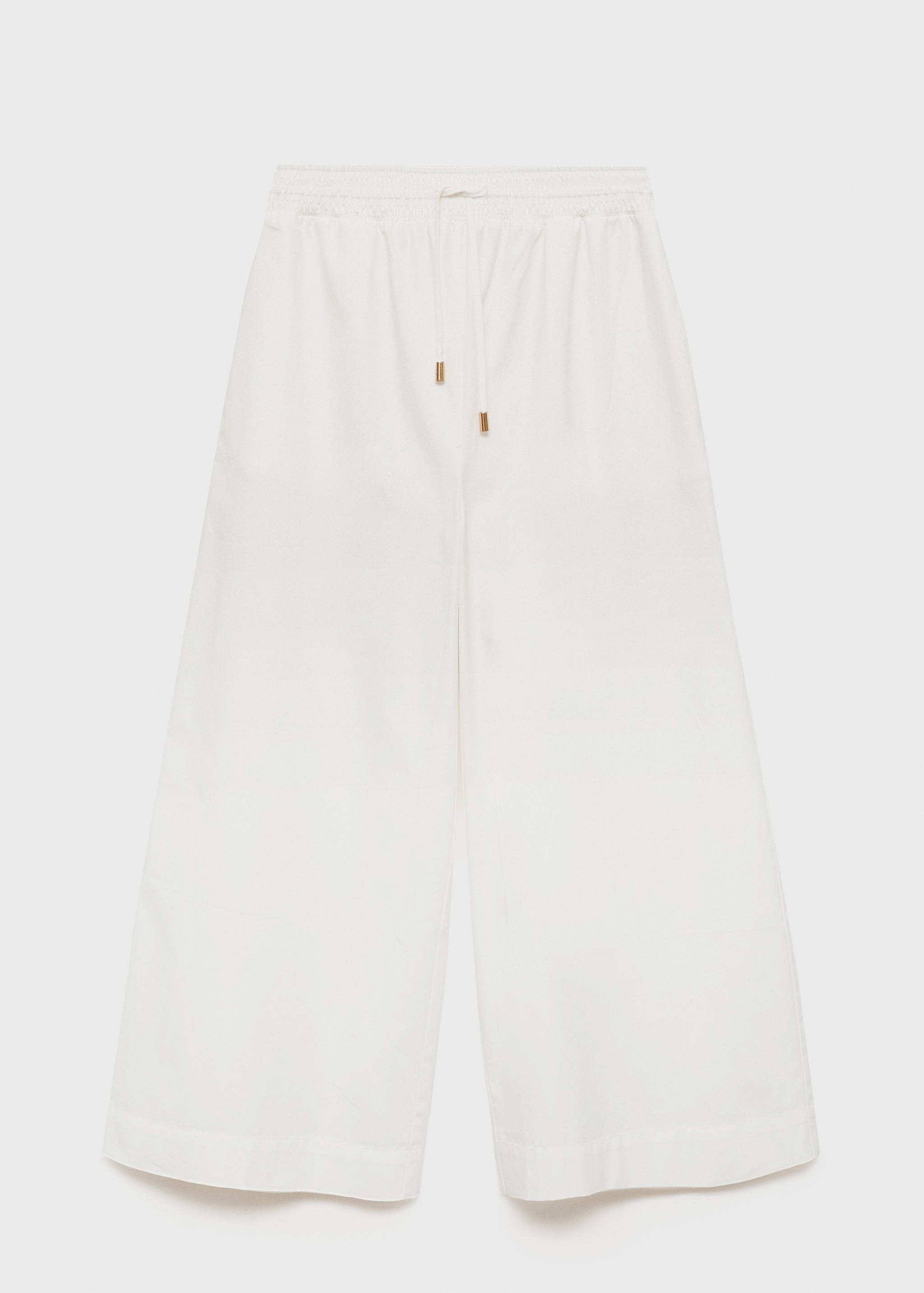 Kalhoty culottes s kapsami - Zboží bez modelu