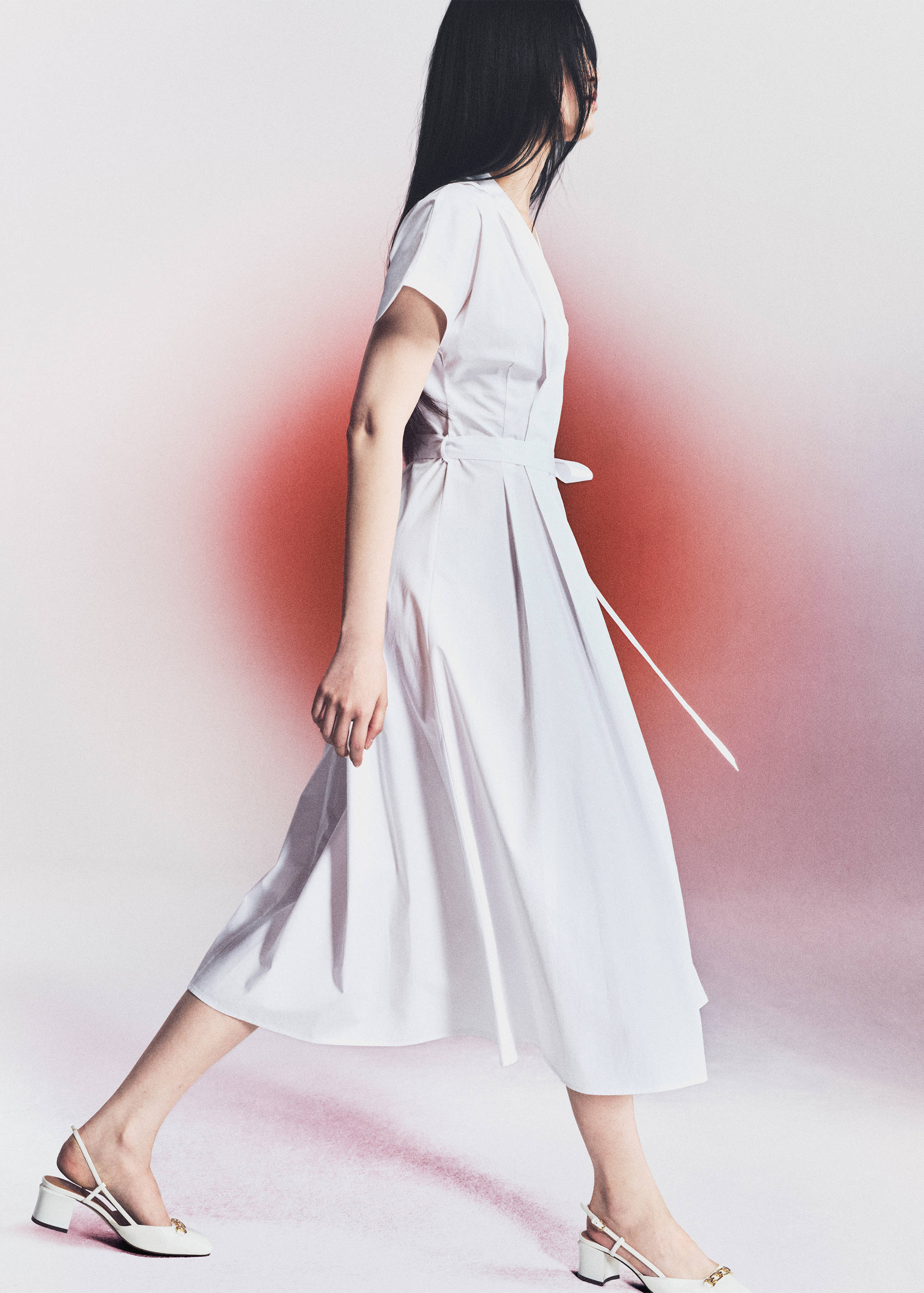 Vestido pliegues lazo - Detalle del artículo 7