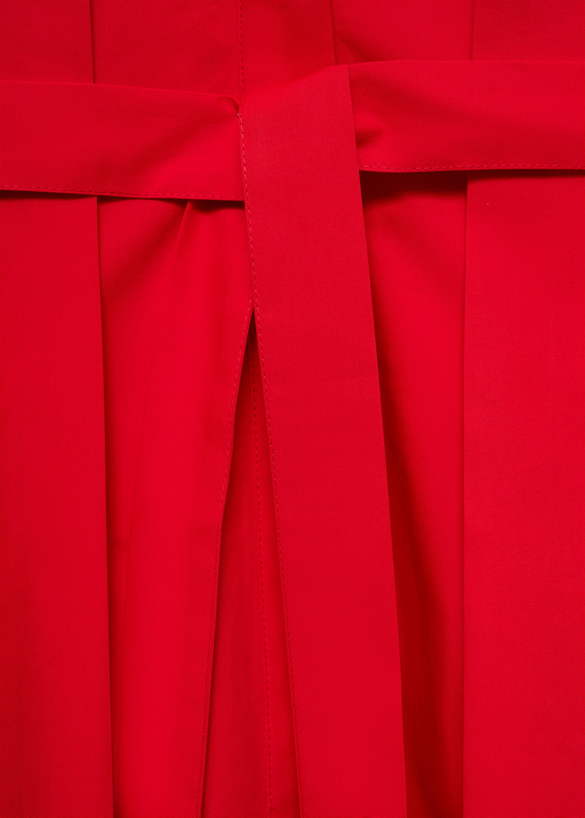 Robe plissée nœud - Détail de l'article 0