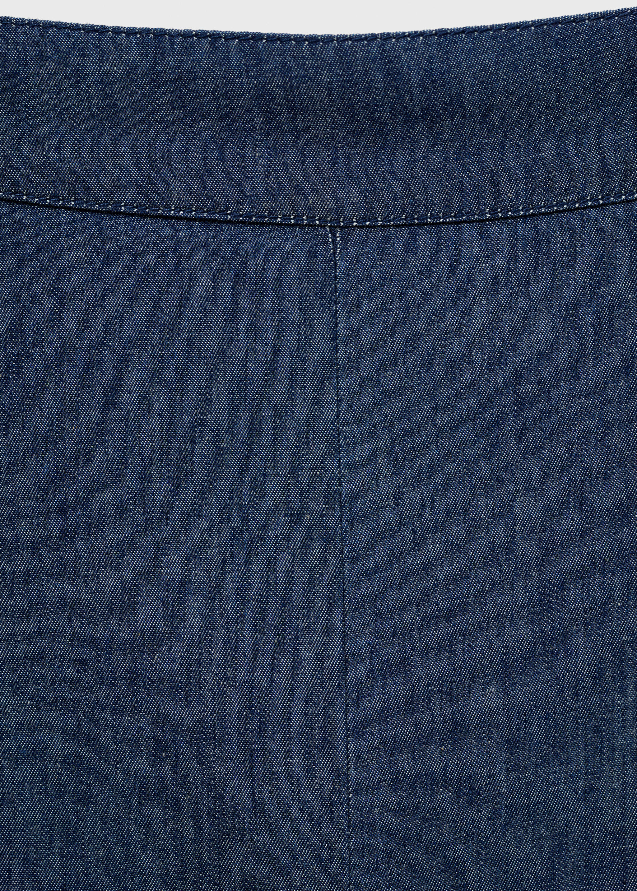 Pantaloni culotte effetto denim - Dettaglio dell'articolo 8