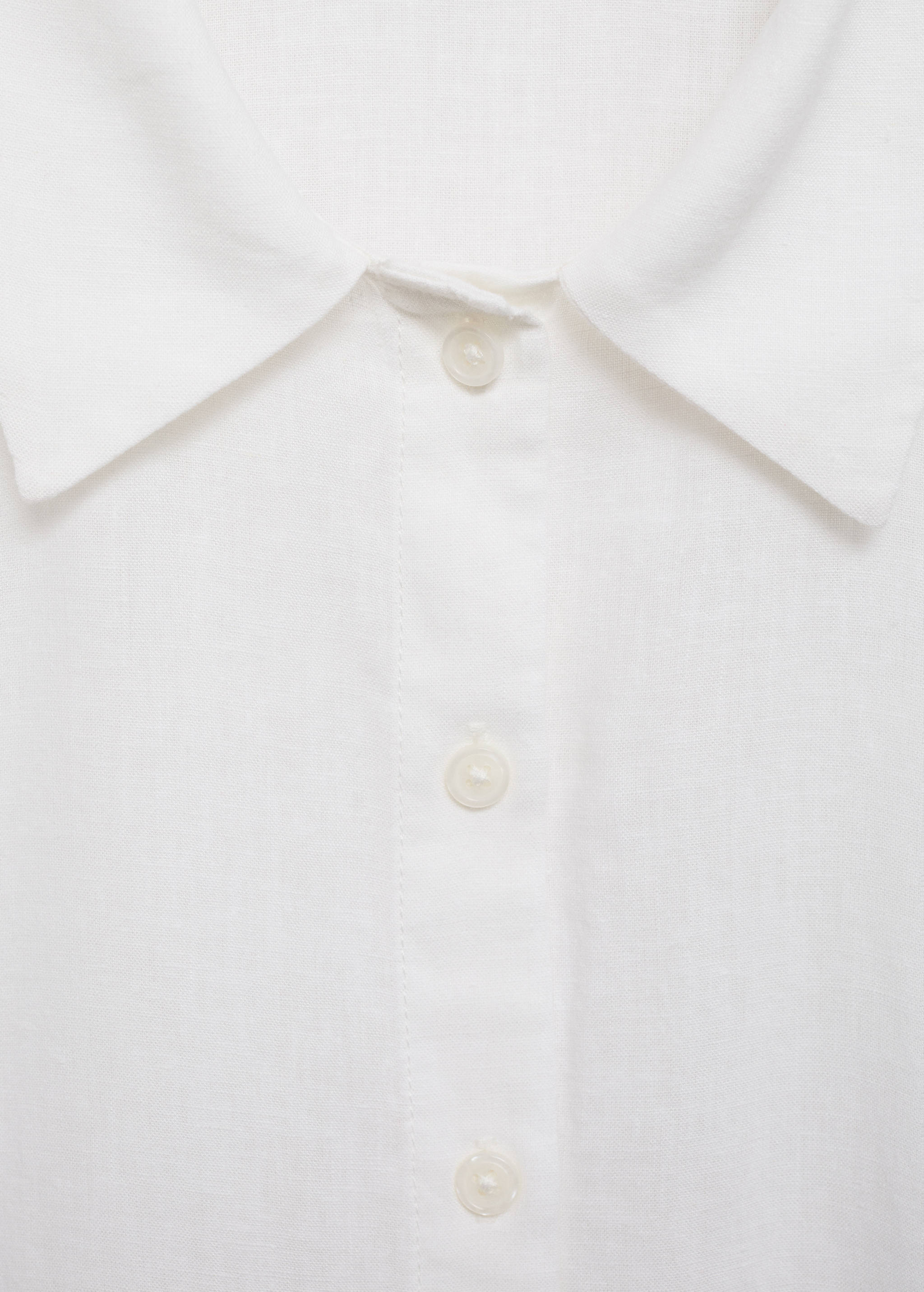 Flowing linen blouse - Details of the article 8