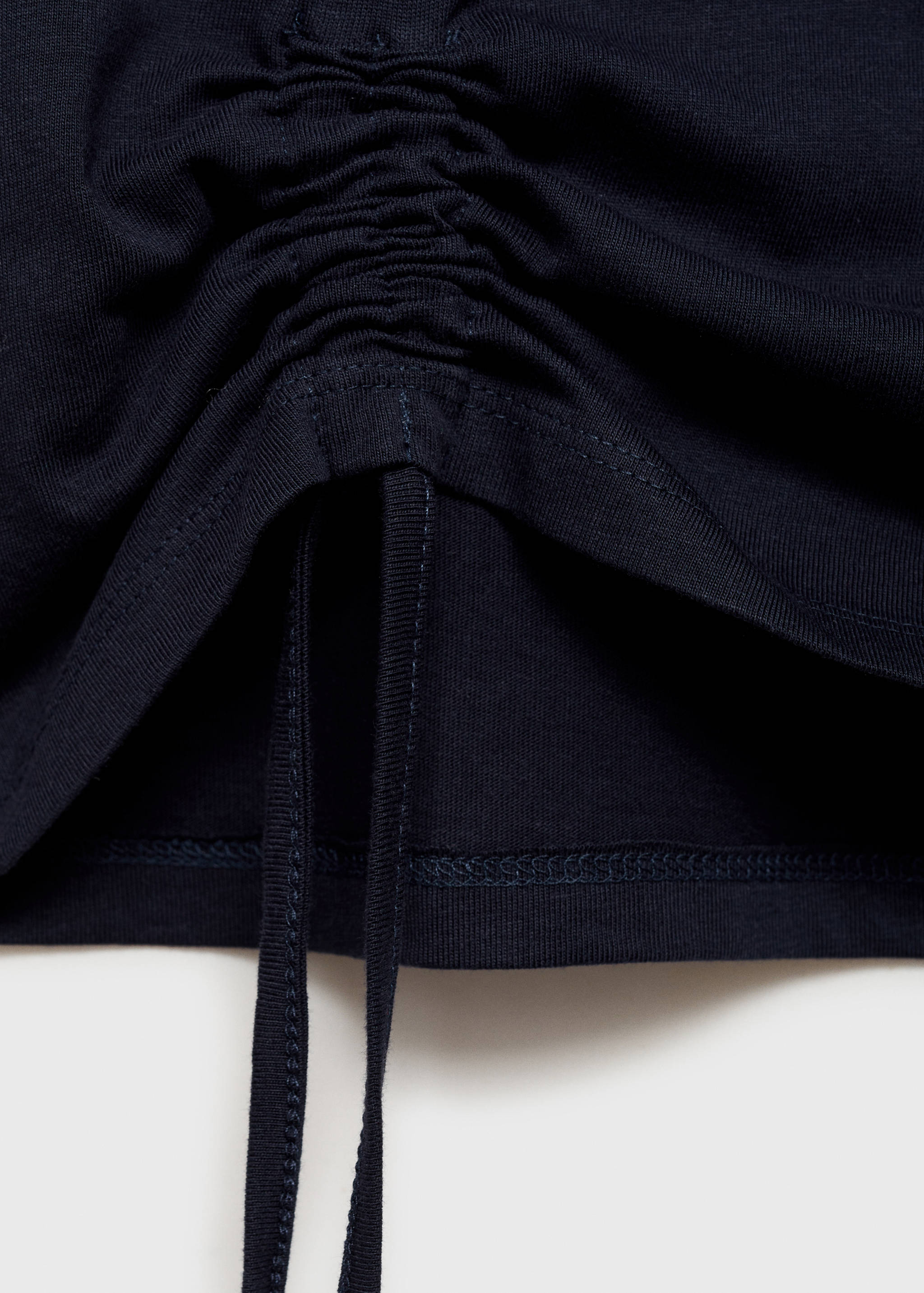 T-shirt fronces décoratives - Détail de l'article 0