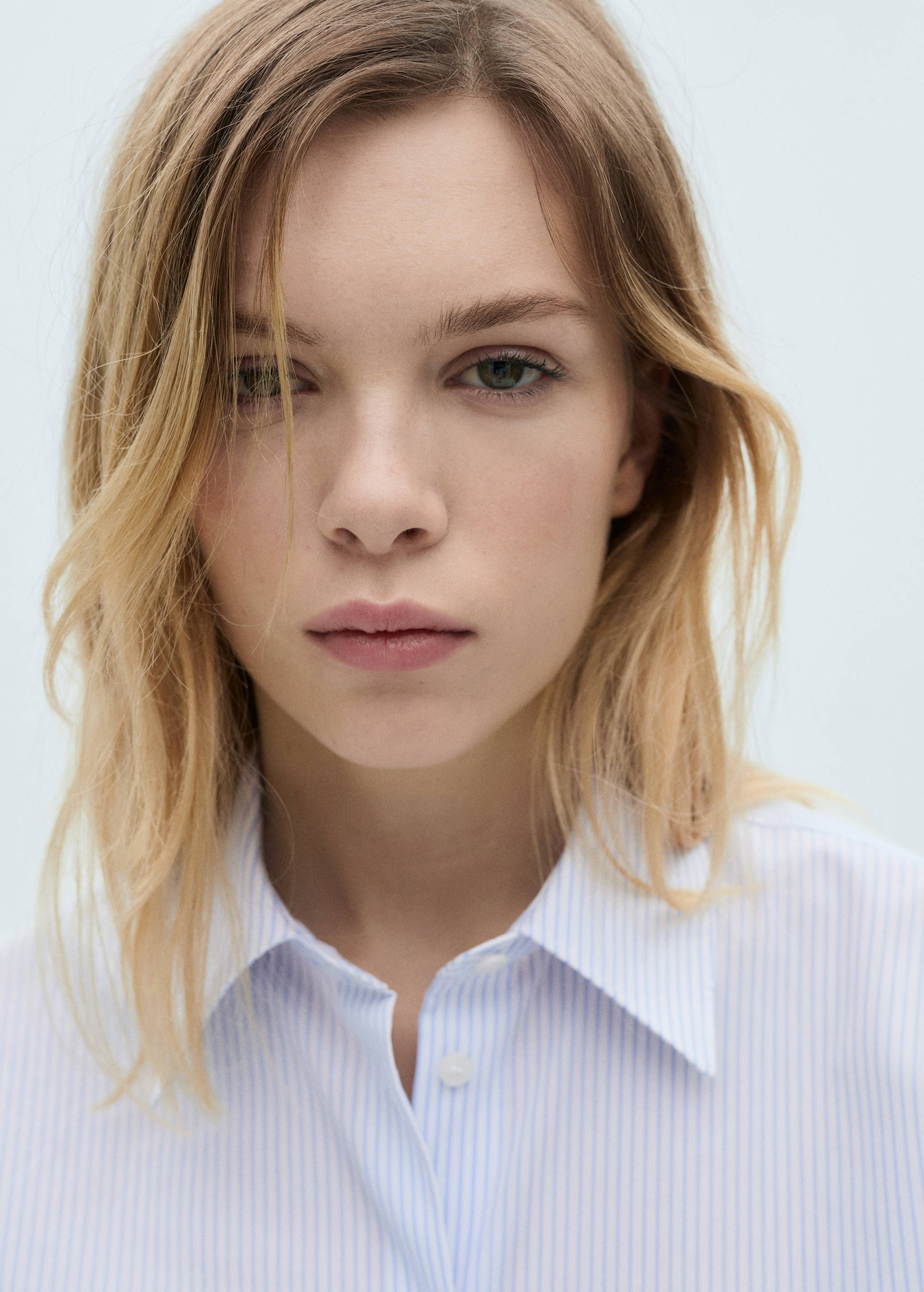 Camisa regular mezcla algodón lyocell - Detalle del artículo 1