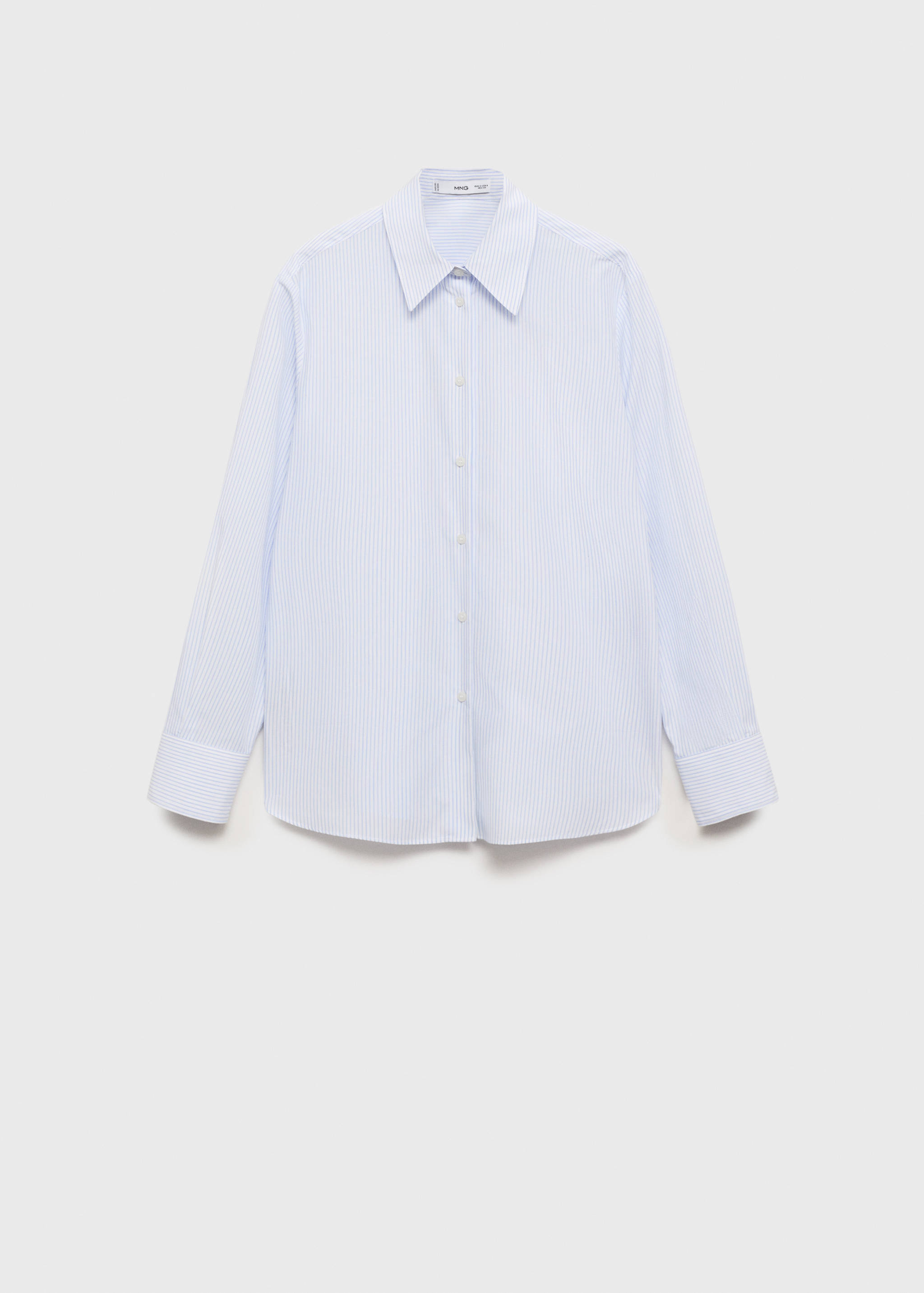 Camisa regular mezcla algodón lyocell - Artículo sin modelo