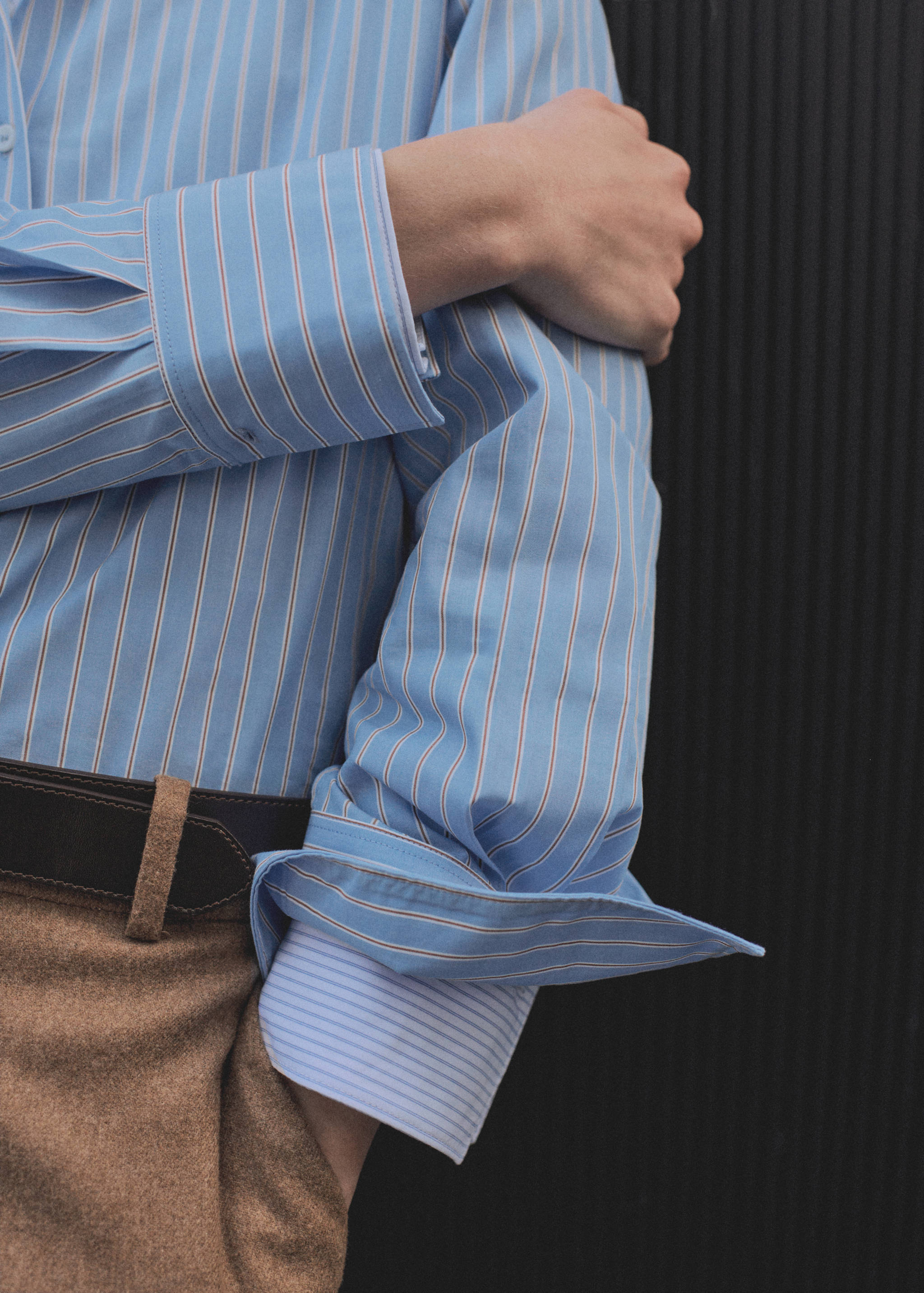 Camicia regular misto cotone lyocell - Dettaglio dell'articolo 6