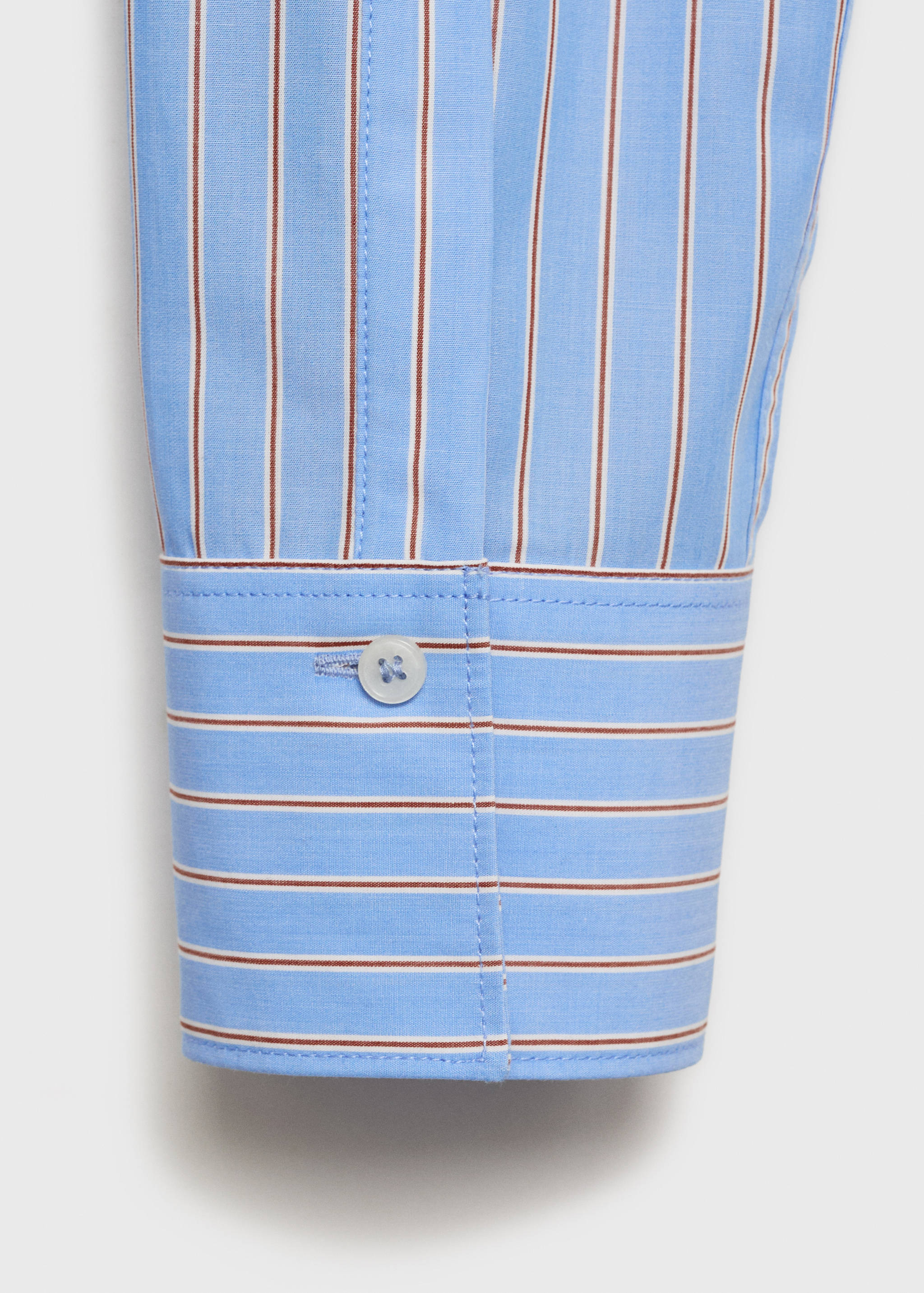 Camicia regular misto cotone lyocell - Dettaglio dell'articolo 0