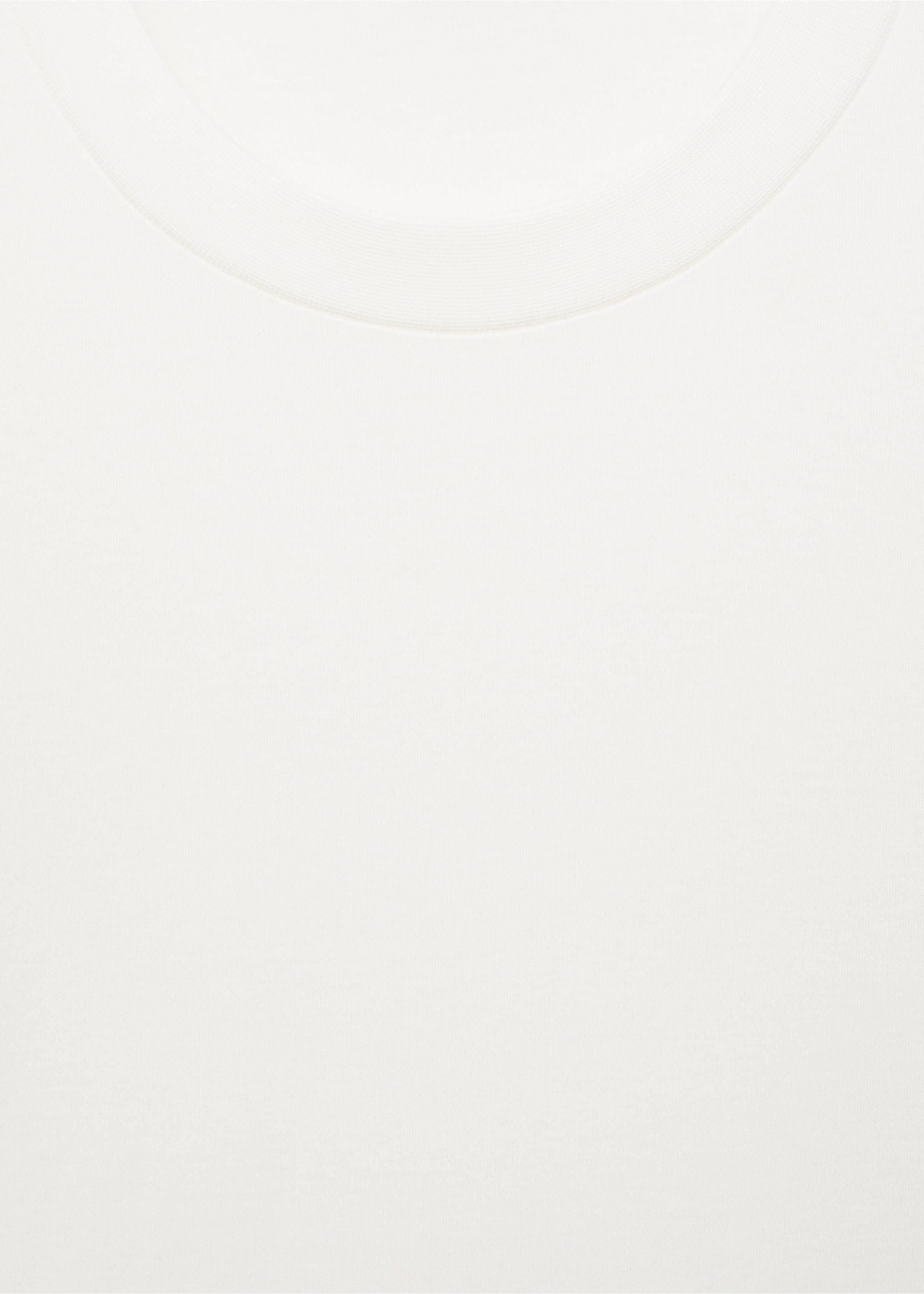 Camiseta manga larga regular fit - Detalle del artículo 8, Blanco. Ref: 87060600-00.