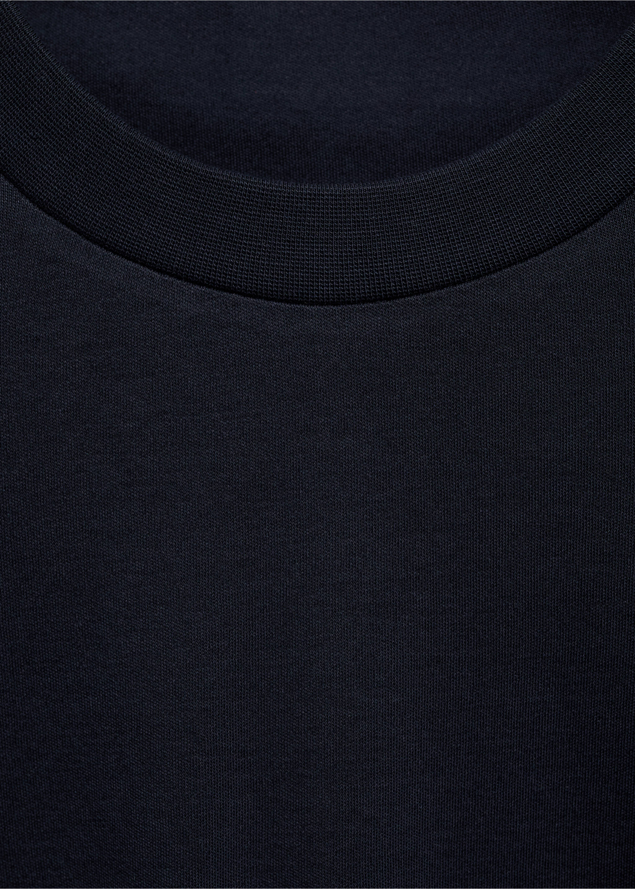 Koszulka regular fit z długim rękawem - Szczegóły artykułu 8, Ciemnogranatowy. Ref: 87060600-00.