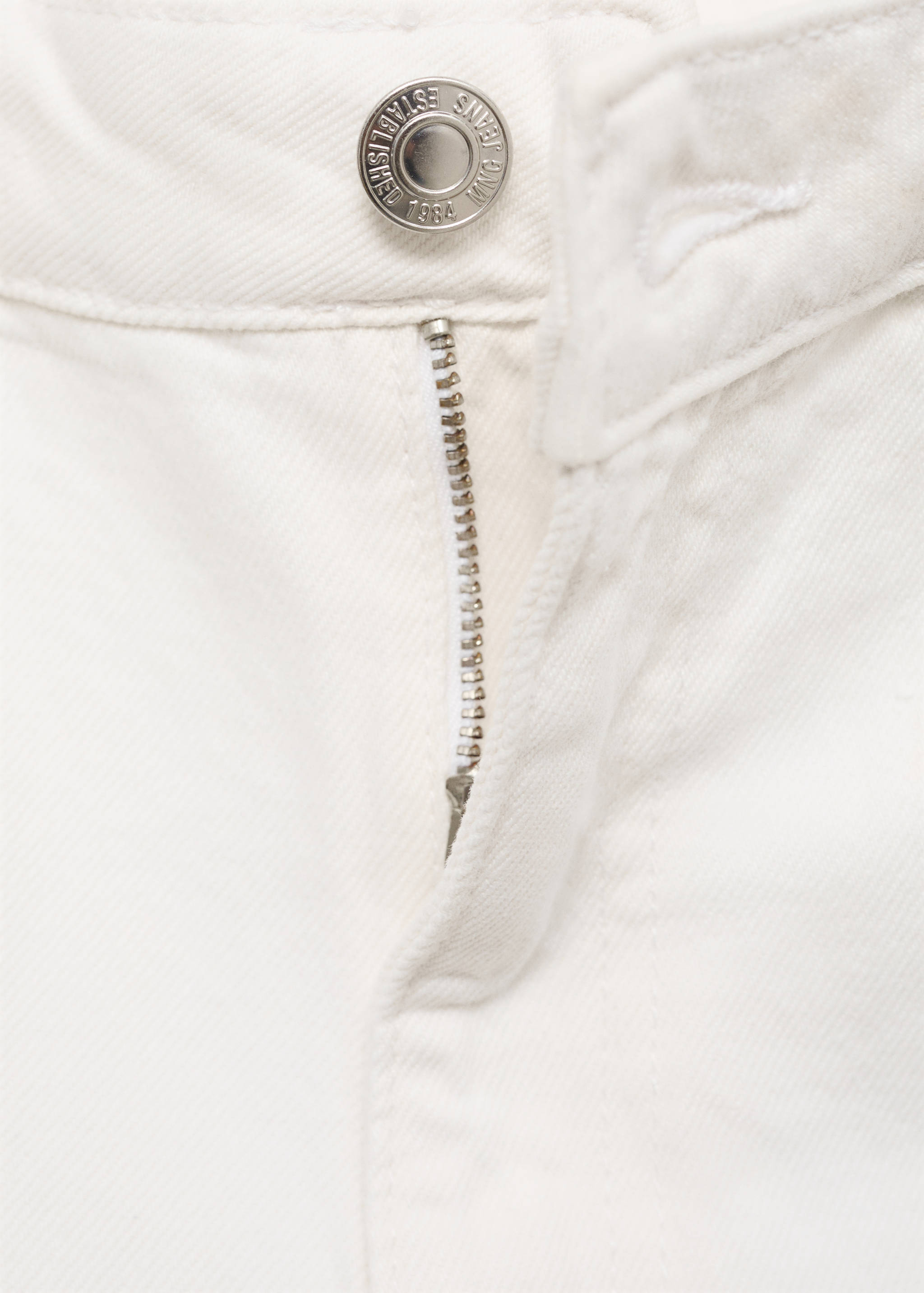 Szorty denimowe mom-fit z wysokim stanem - Szczegóły artykułu 8