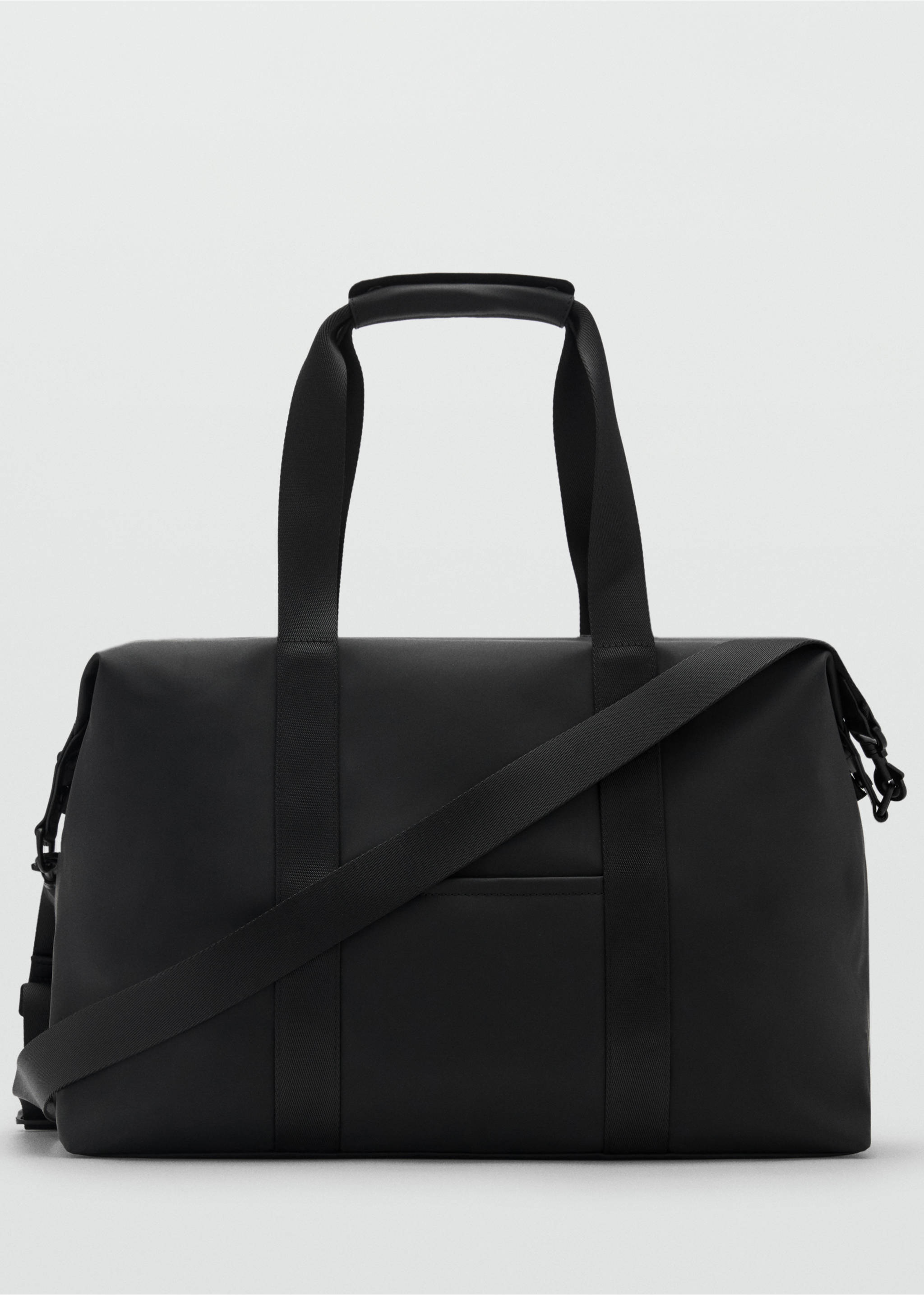 Sac bowling enduit - Article sans modèle, Noir. Ref: 87060604-00.