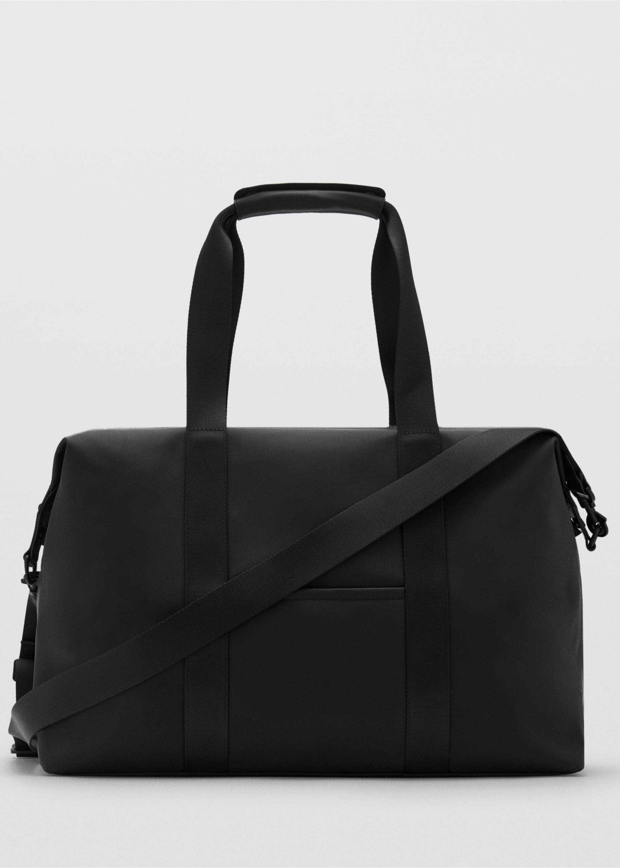 Rubberised bowling bag - Article without model, Black. Ref: 87060604-00.