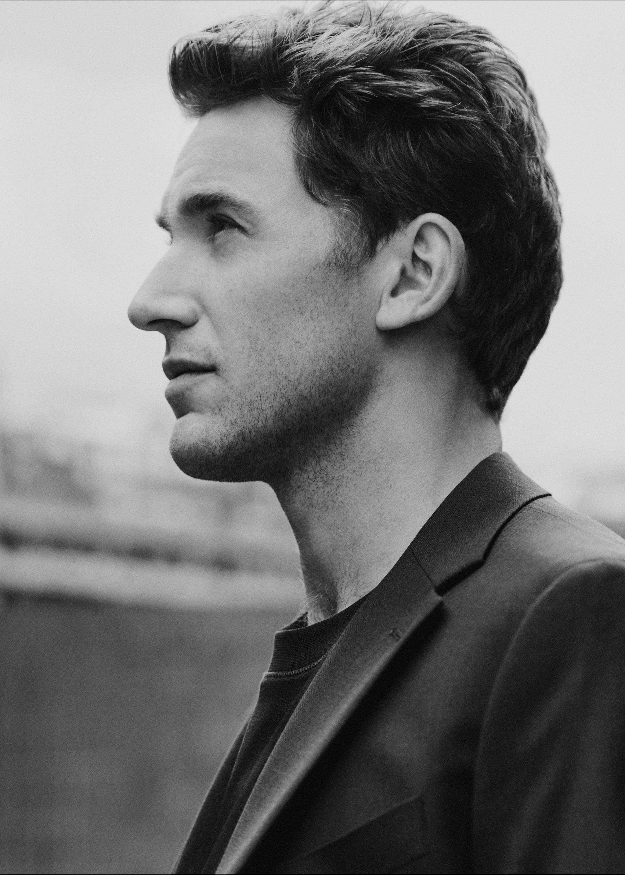 Americana vestit Turín 100% llana verge - Detall de l'article 5, Marró. Ref: 87060618-00.