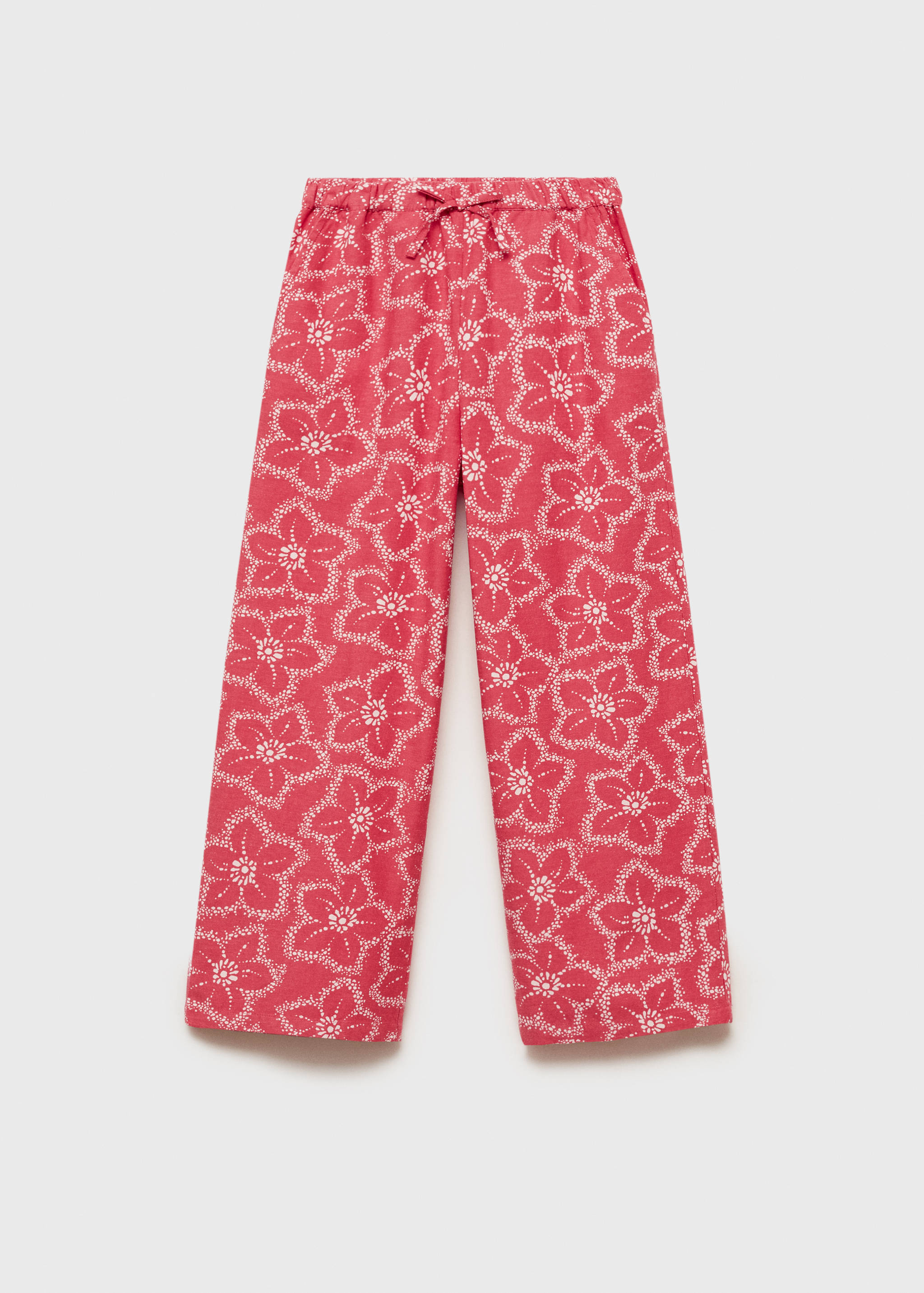 Floral print trousers - Article without model