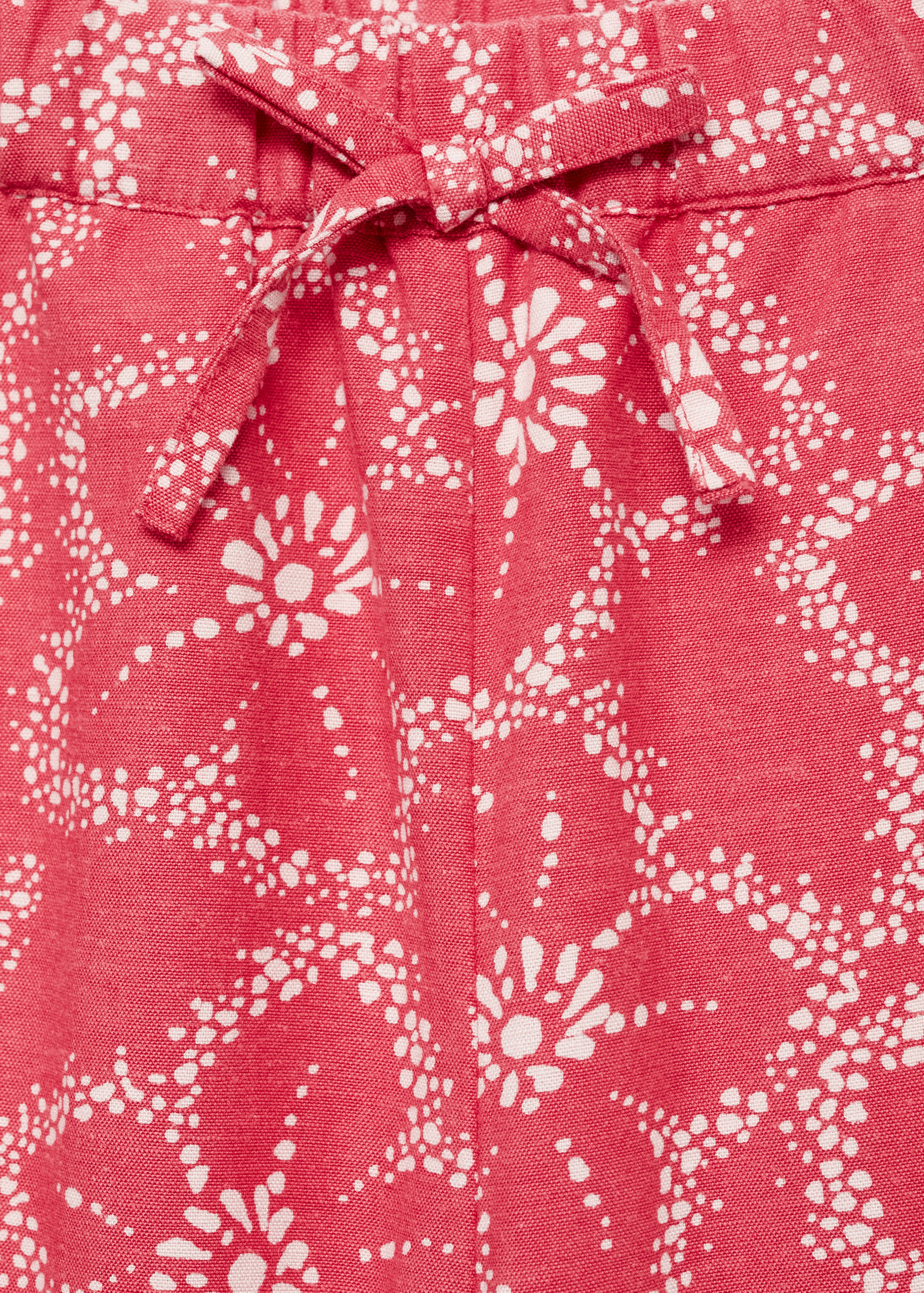 Floral print trousers - Details of the article 8