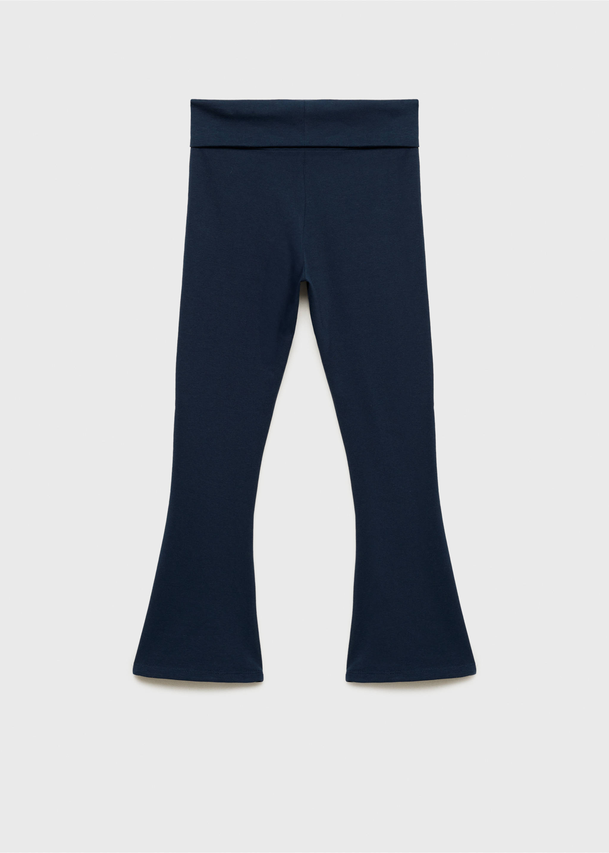 Flared leggings - Reverse of the article, Dark Navy. Ref: 87060621-00.