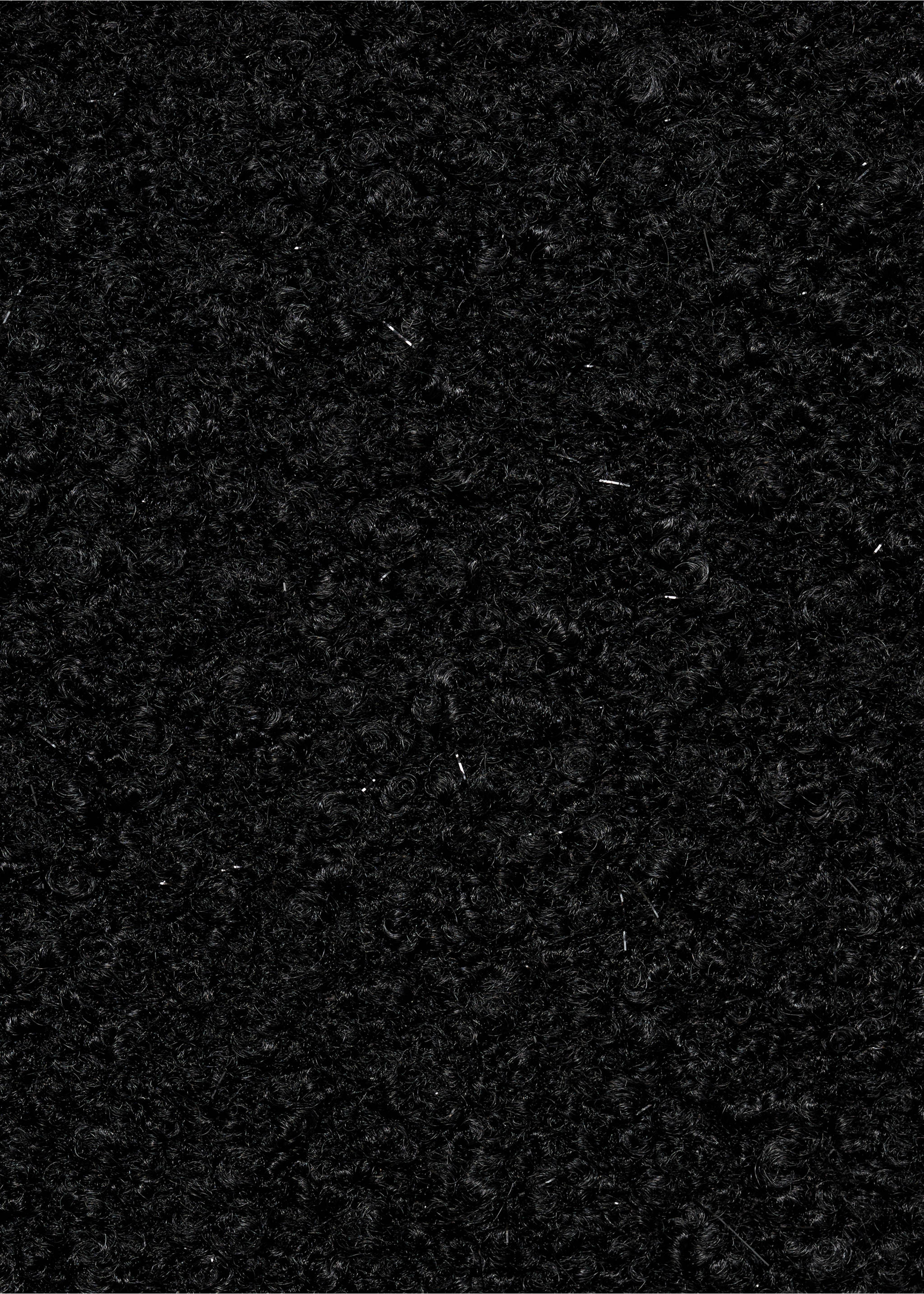 Bouclé mini-skirt - Details of the article 8, Black. Ref: 87060625-00.