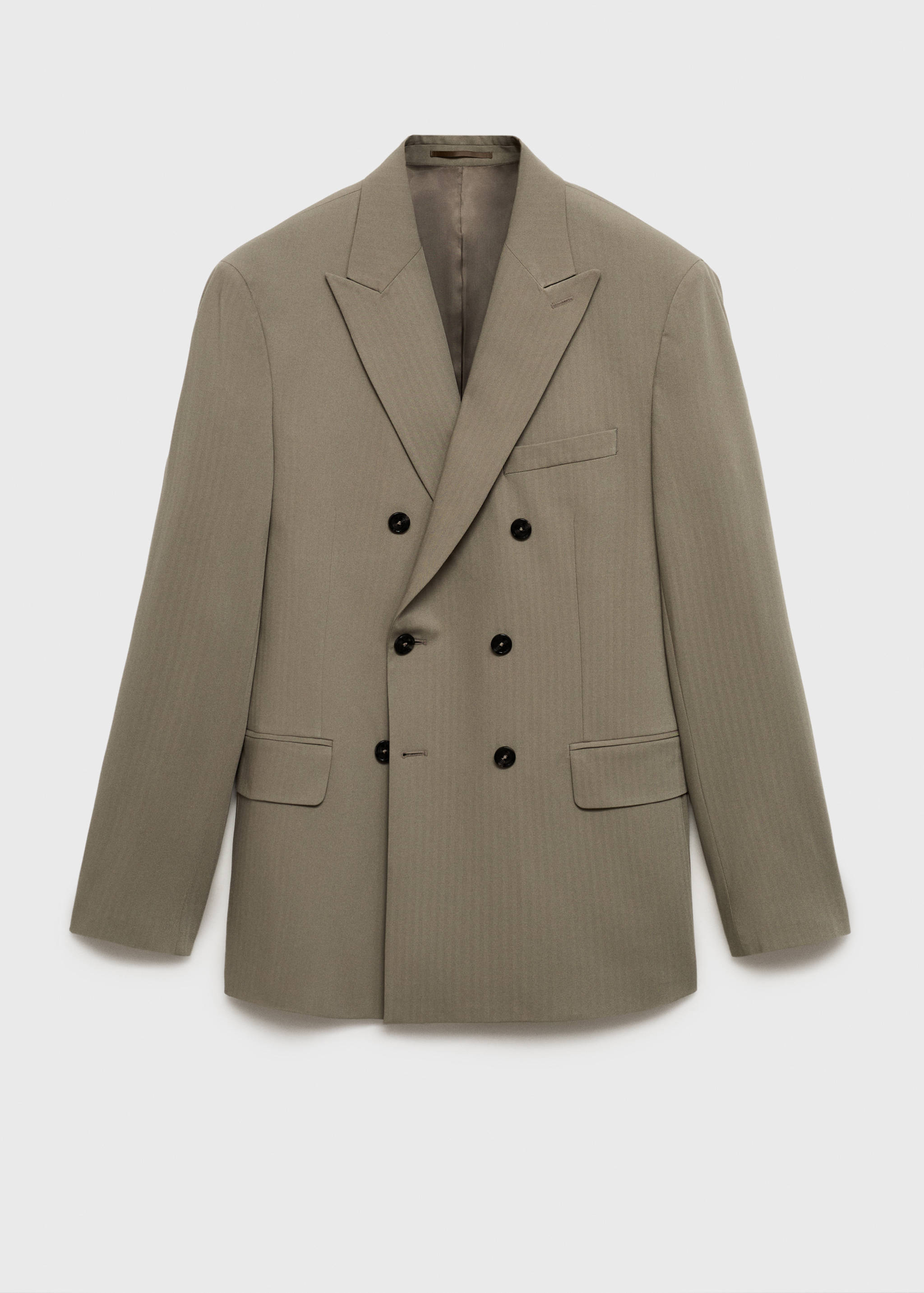 Monaco double-breasted slim-fit suit blazer - Article without model