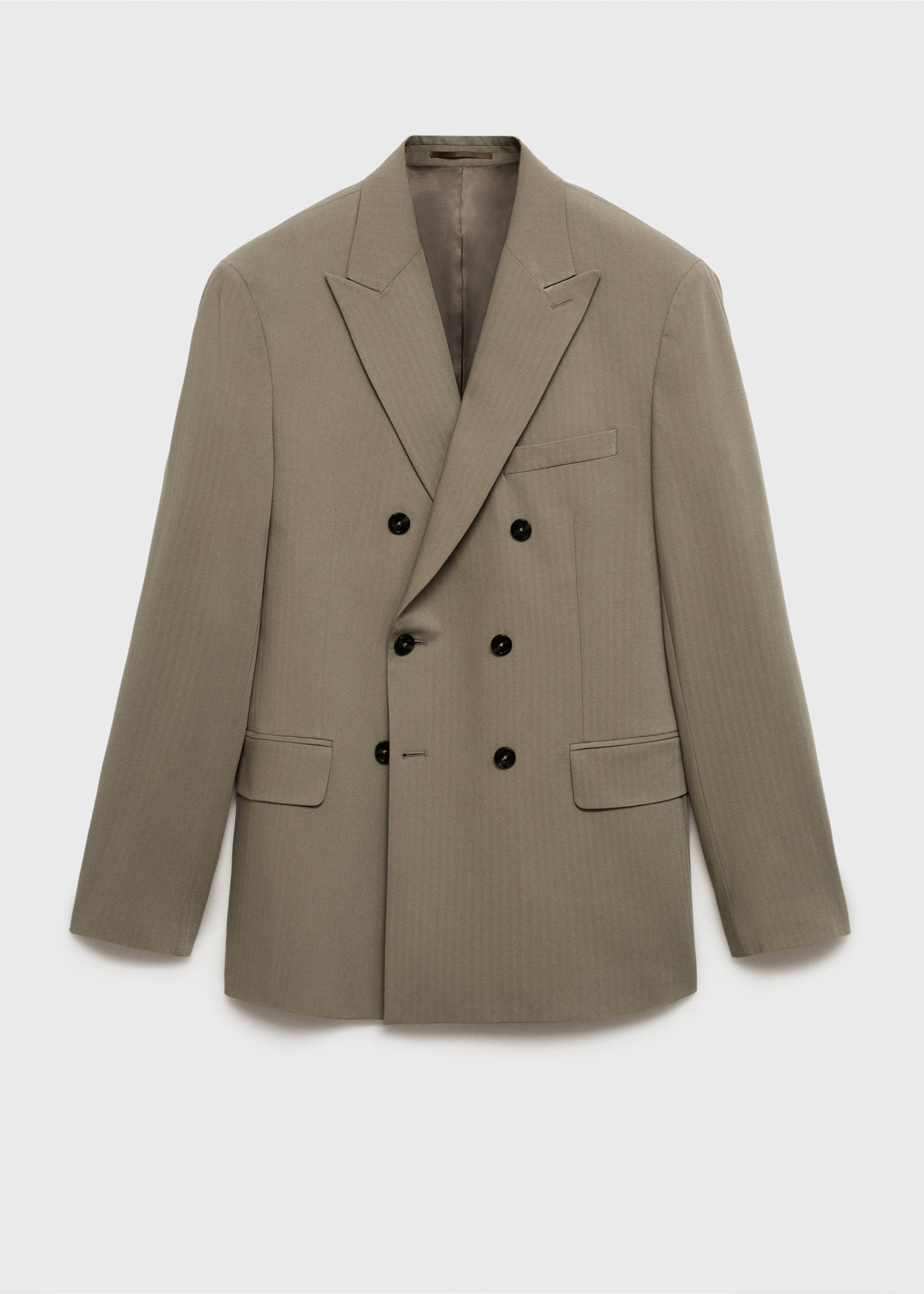 Veste de costume Monaco croisée slim-fit - Article sans modèle, Beige. Ref: 87060627-00.