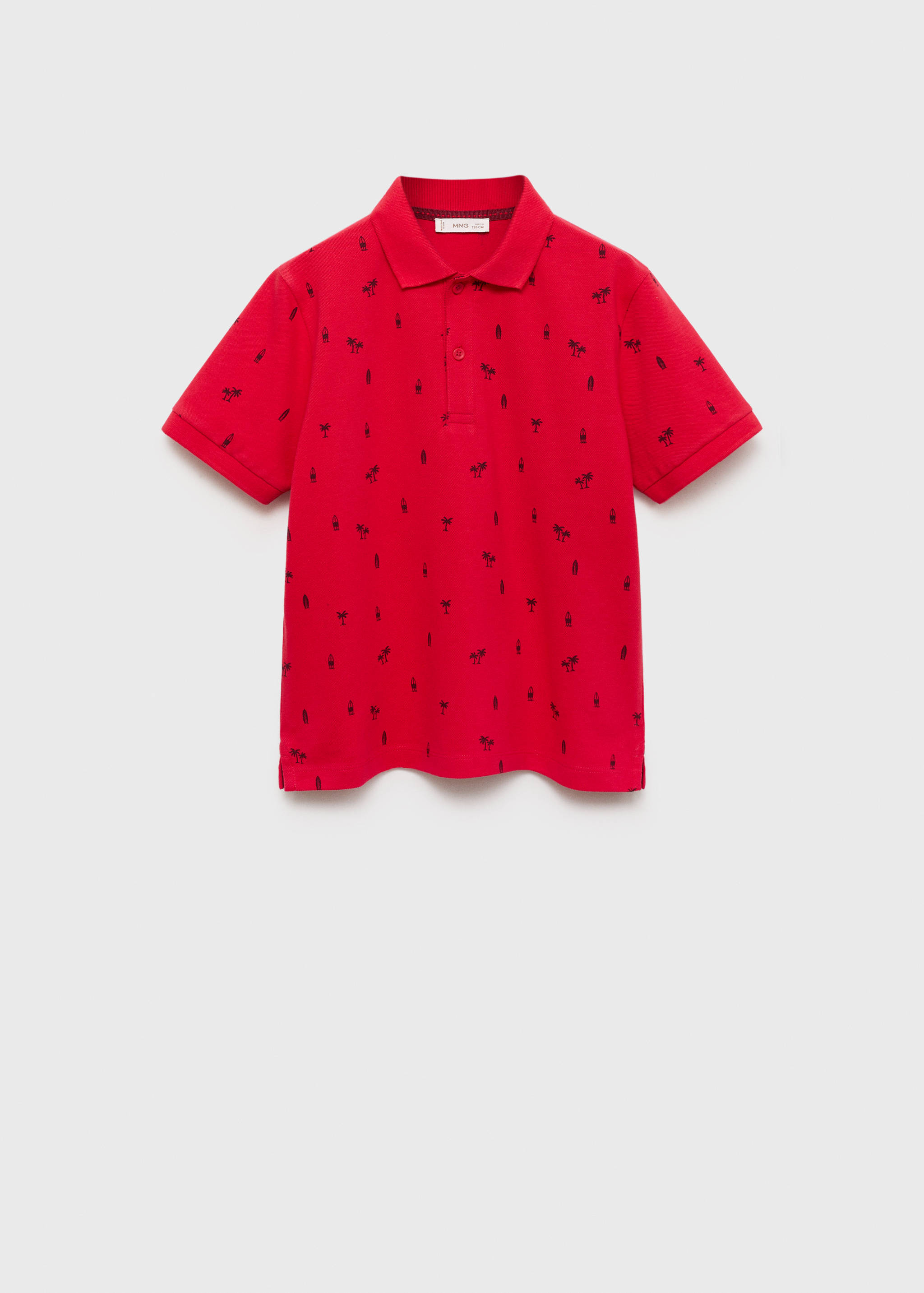 Polo algodón piqué estampado - Artículo sin modelo