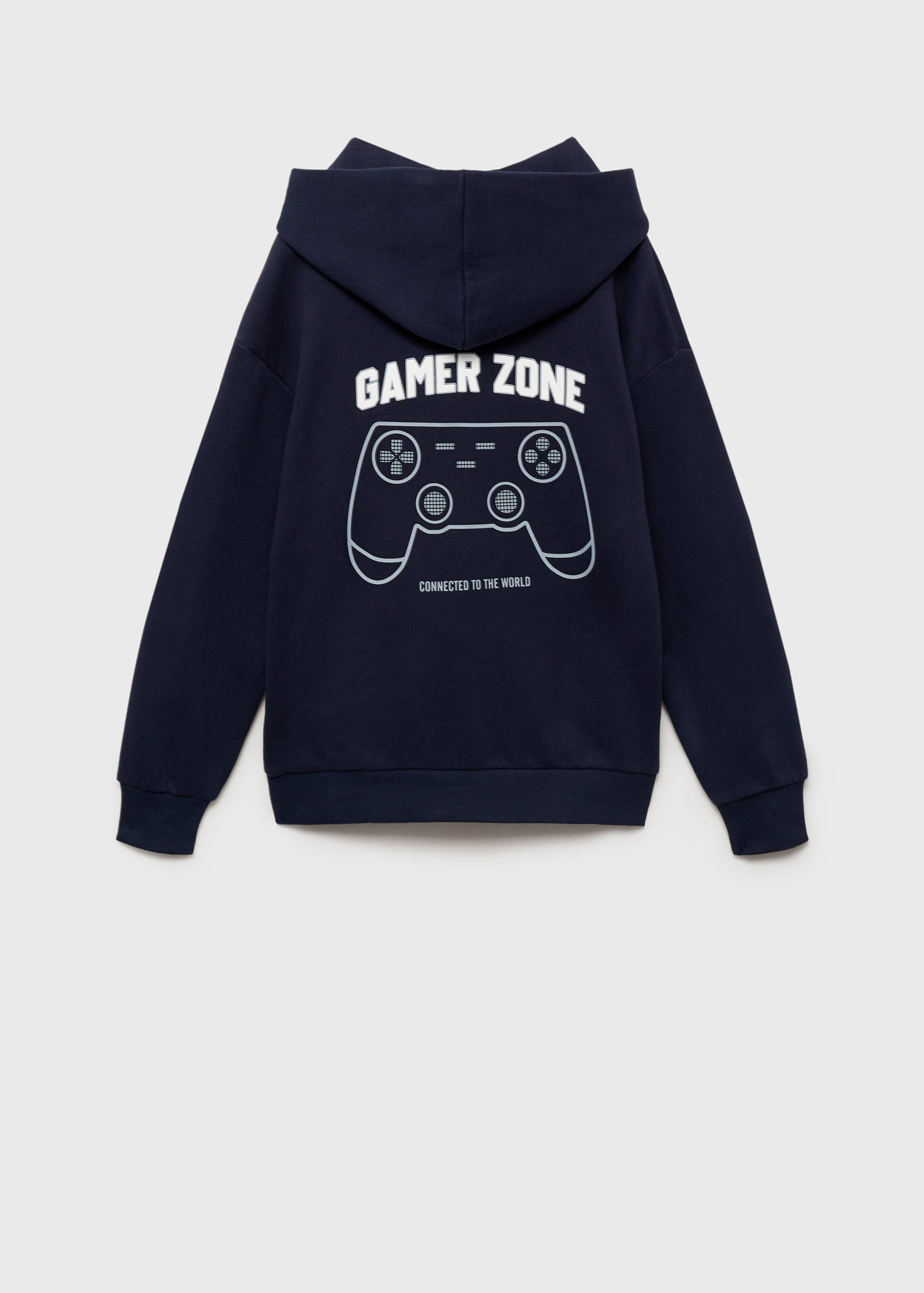 Printed hoodie - Reverse of the article