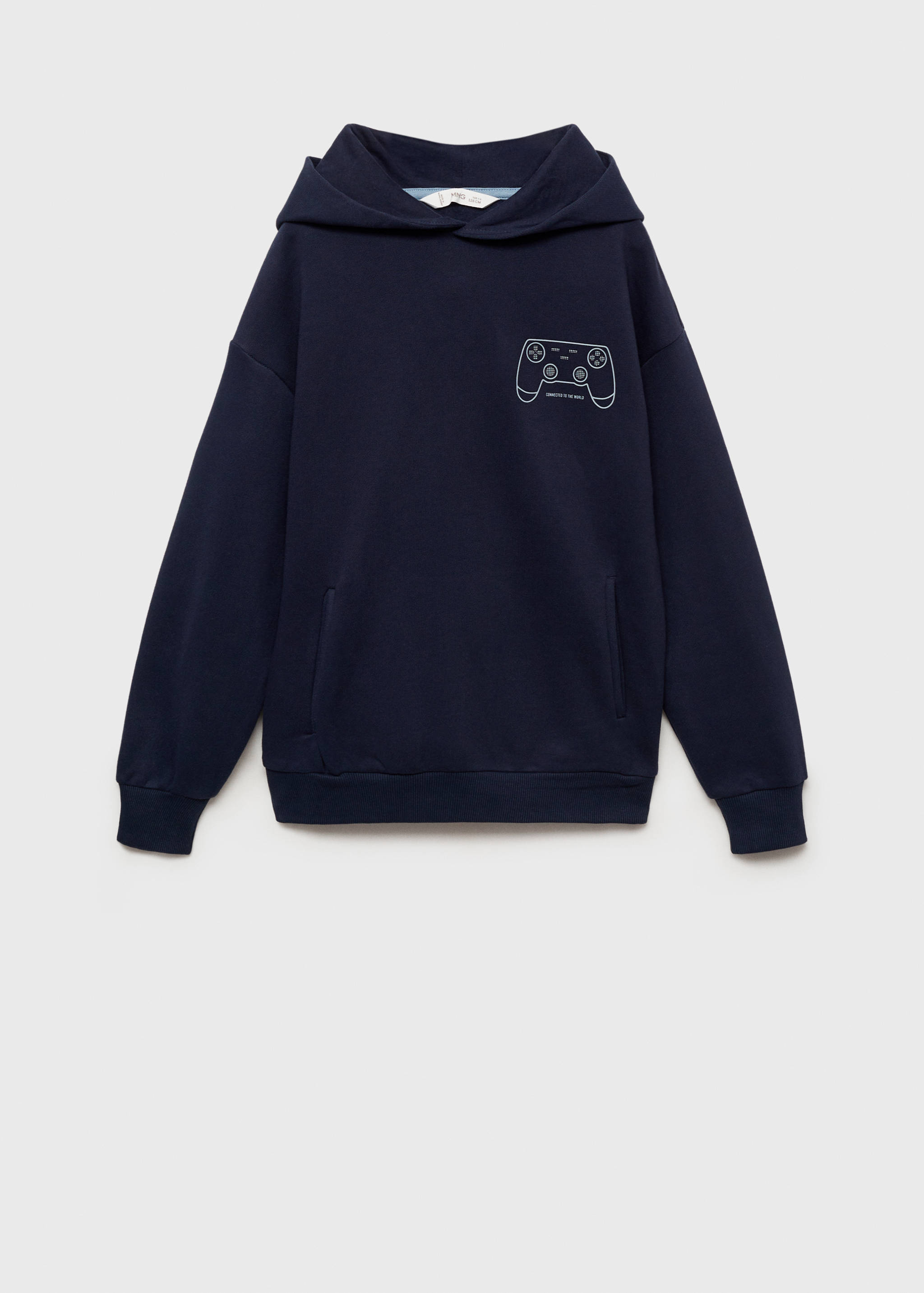 Bedrukte hoodie - Artikel zonder model