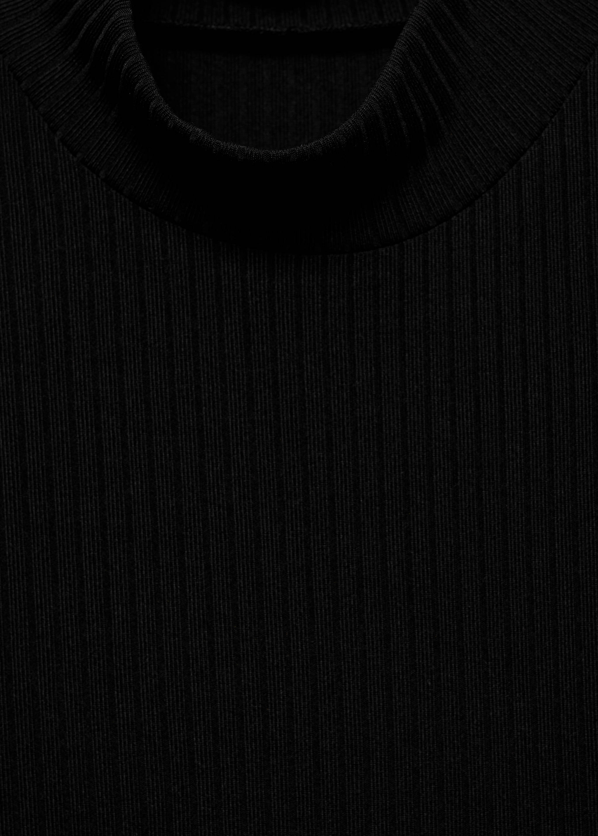 Kombinirana plisirana haljina s remenom - Detalji artikla 0