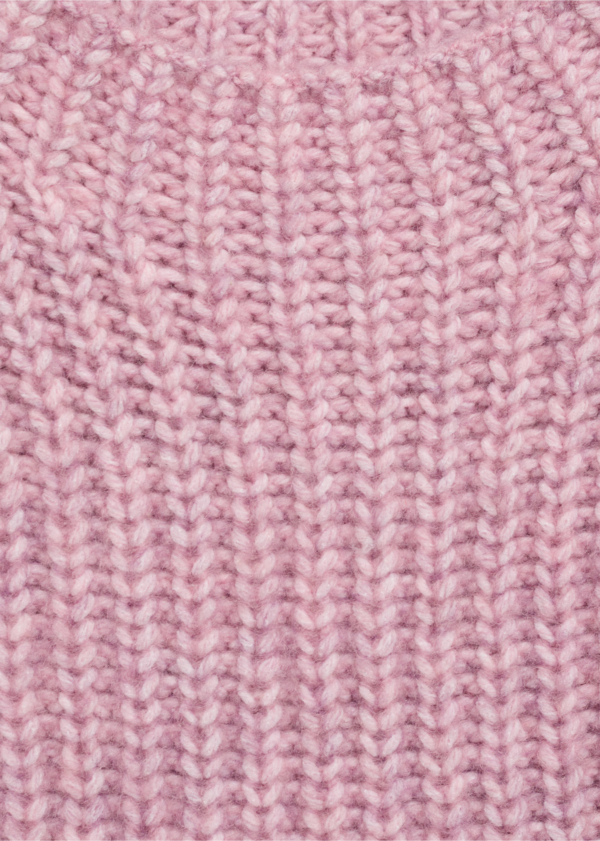Chunky-knit sweater - Details of the article 8, Pink. Ref: 87060647-00.