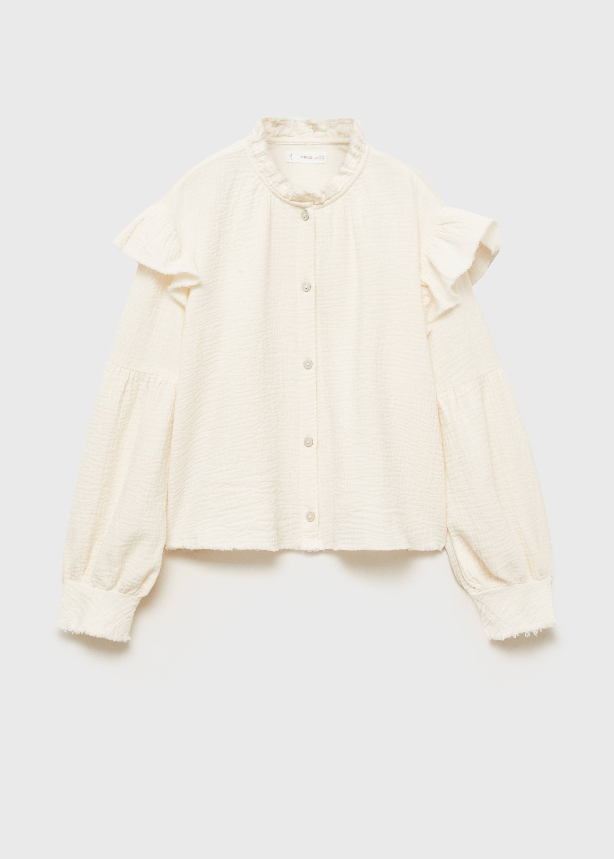 Romantic cheesecloth blouse - Article without model