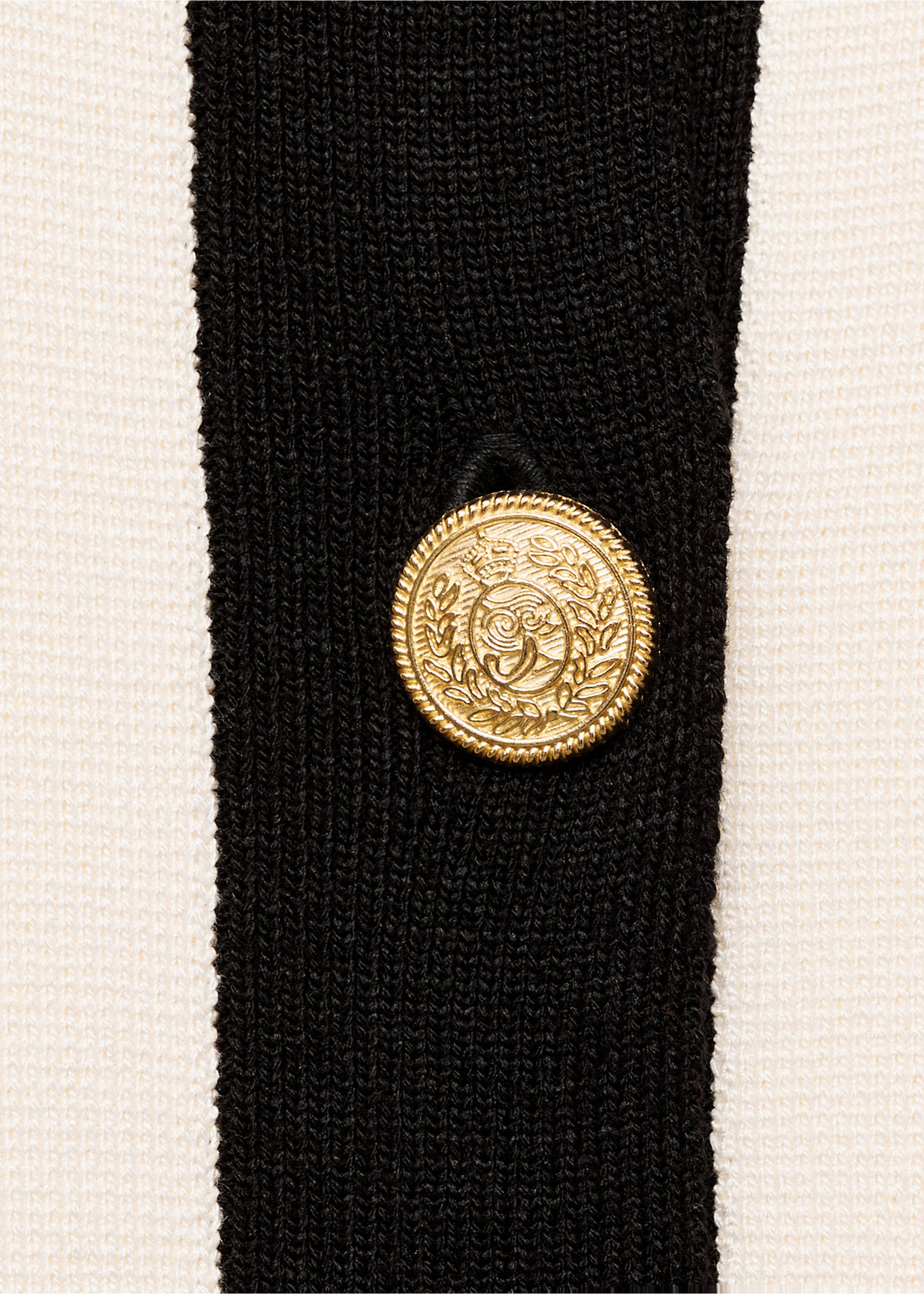 Cardigan kontrastbårder - Detaljer om artikeln 8, Rå. Ref: 87060651-00.